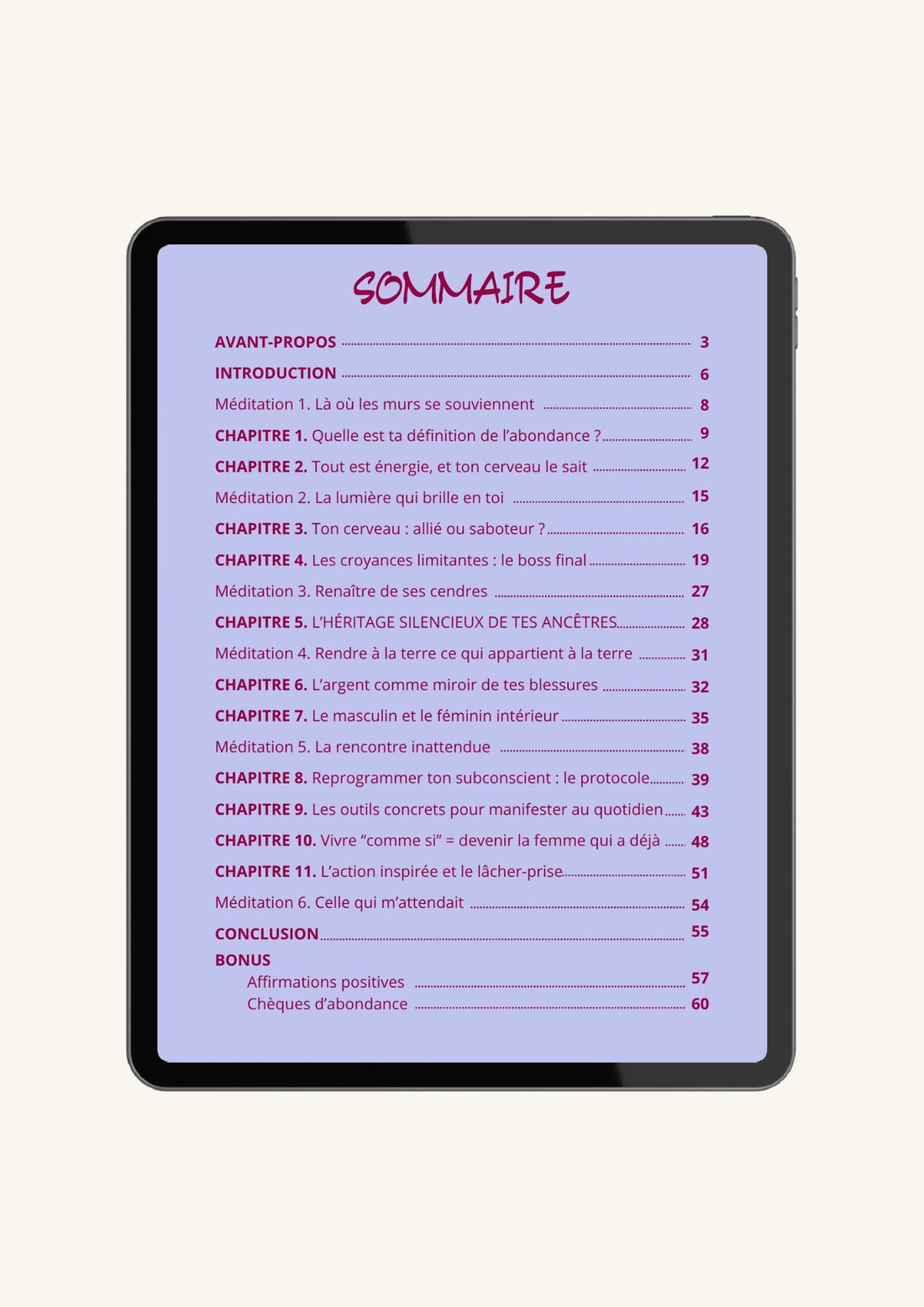 E-BOOK - Manifester l'abondance financière
