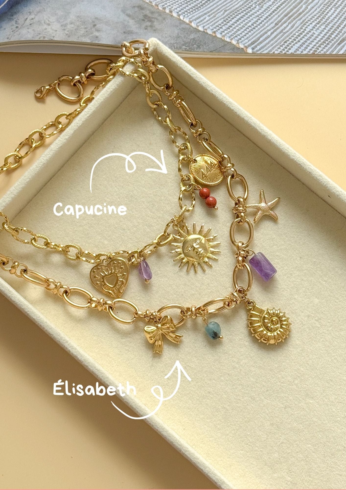 Collier CAROLINE personnalisable