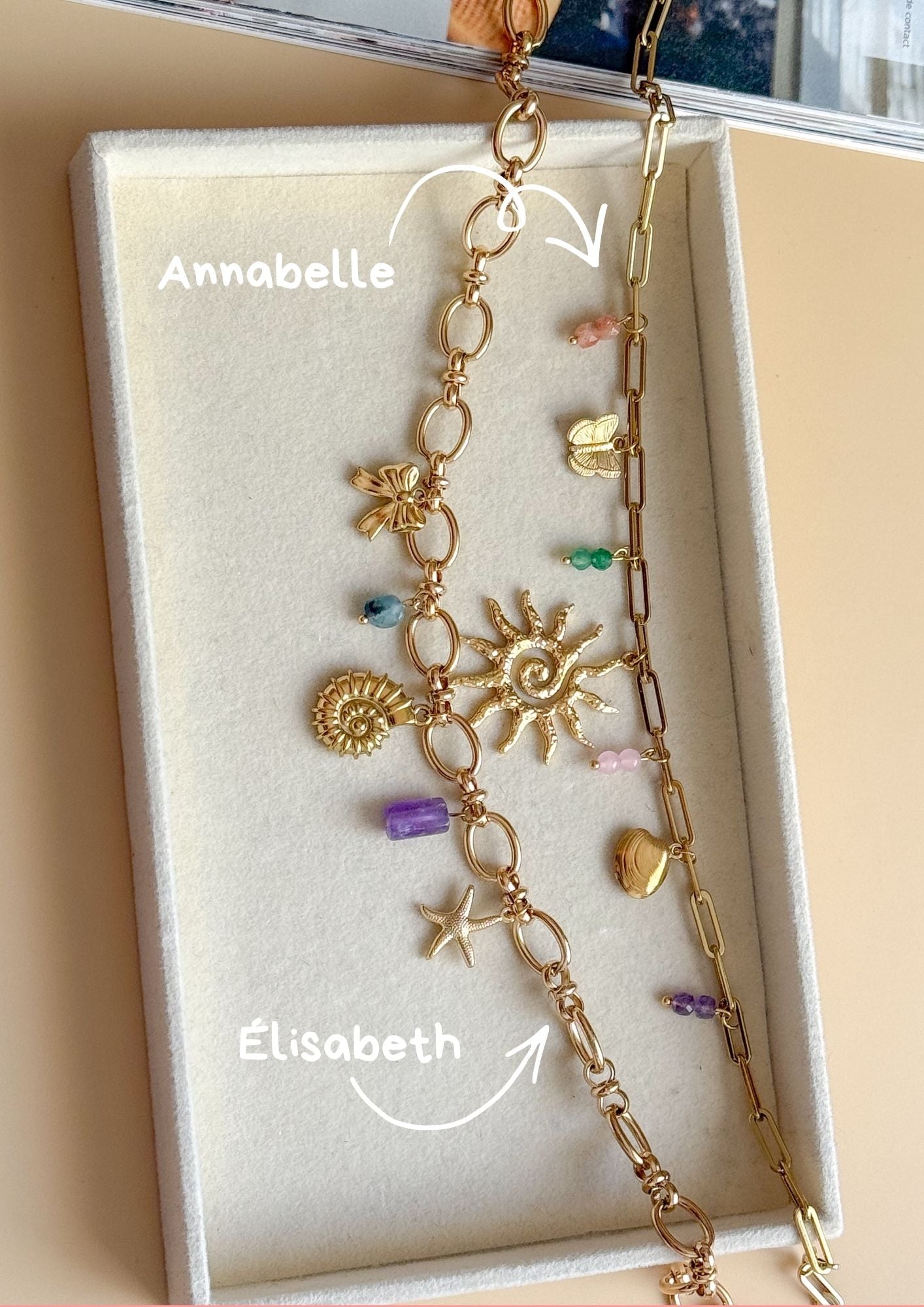 Collier CAROLINE personnalisable