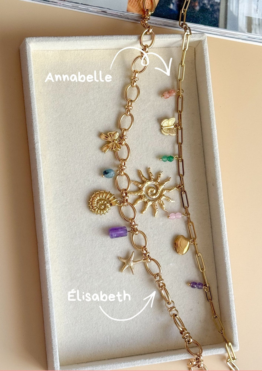 Collier CAROLINE personnalisable