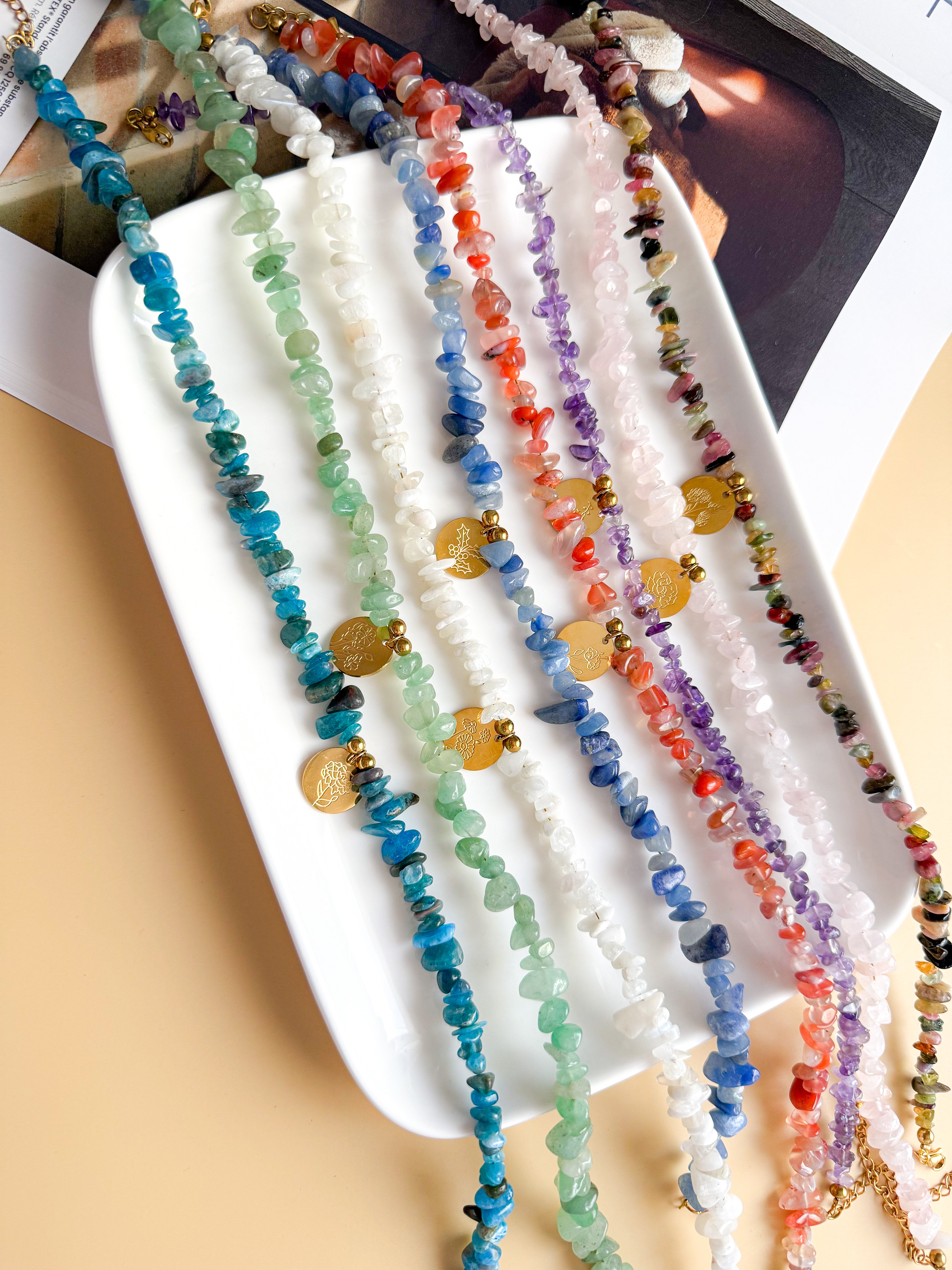 Collier CAMÉLIA personnalisable Fleur de Naissance