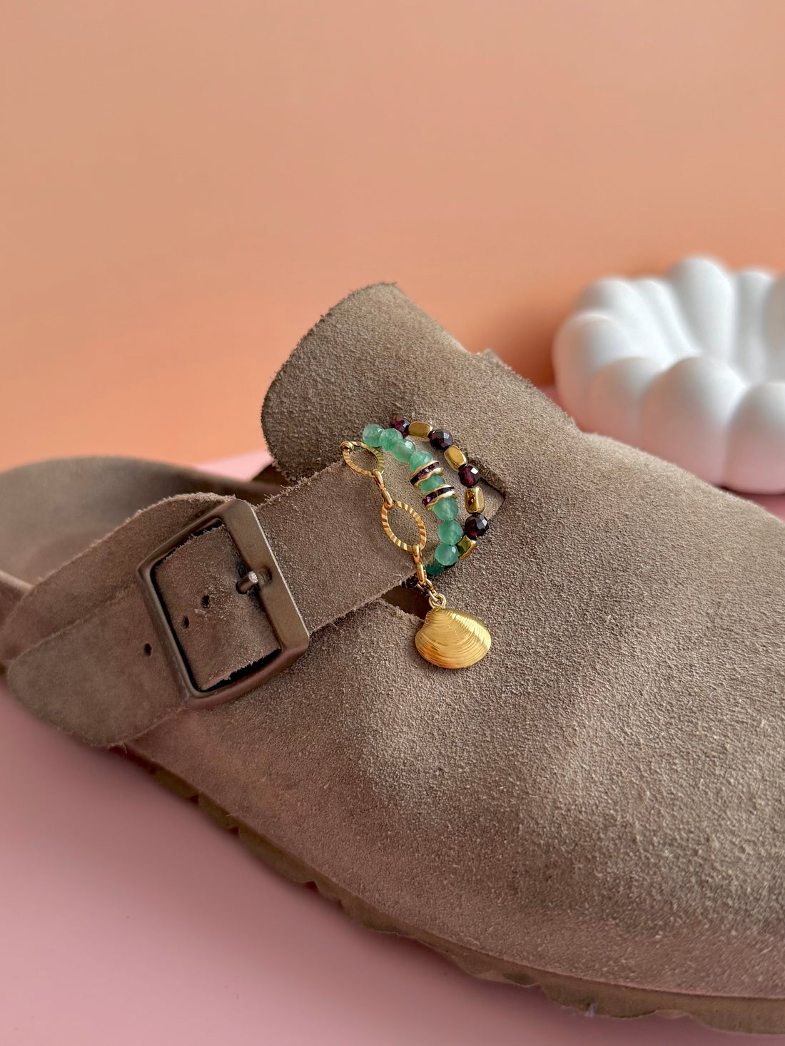 Bagues de birks - Grenat & Aventurine