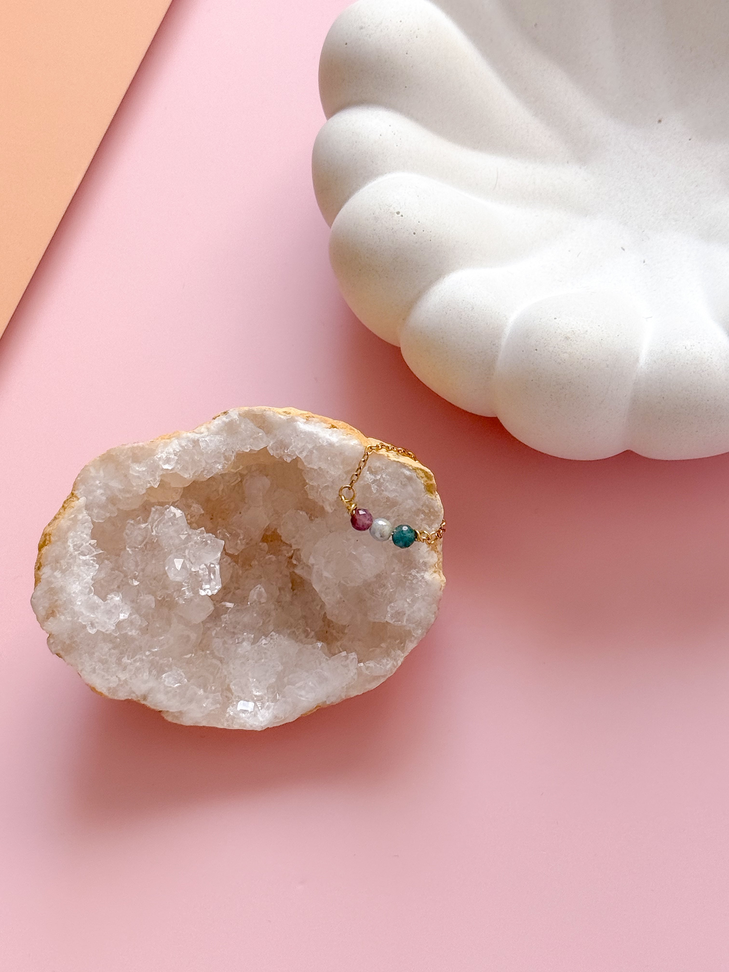 Bague ESMÉE 4mm base chaine personnalisable