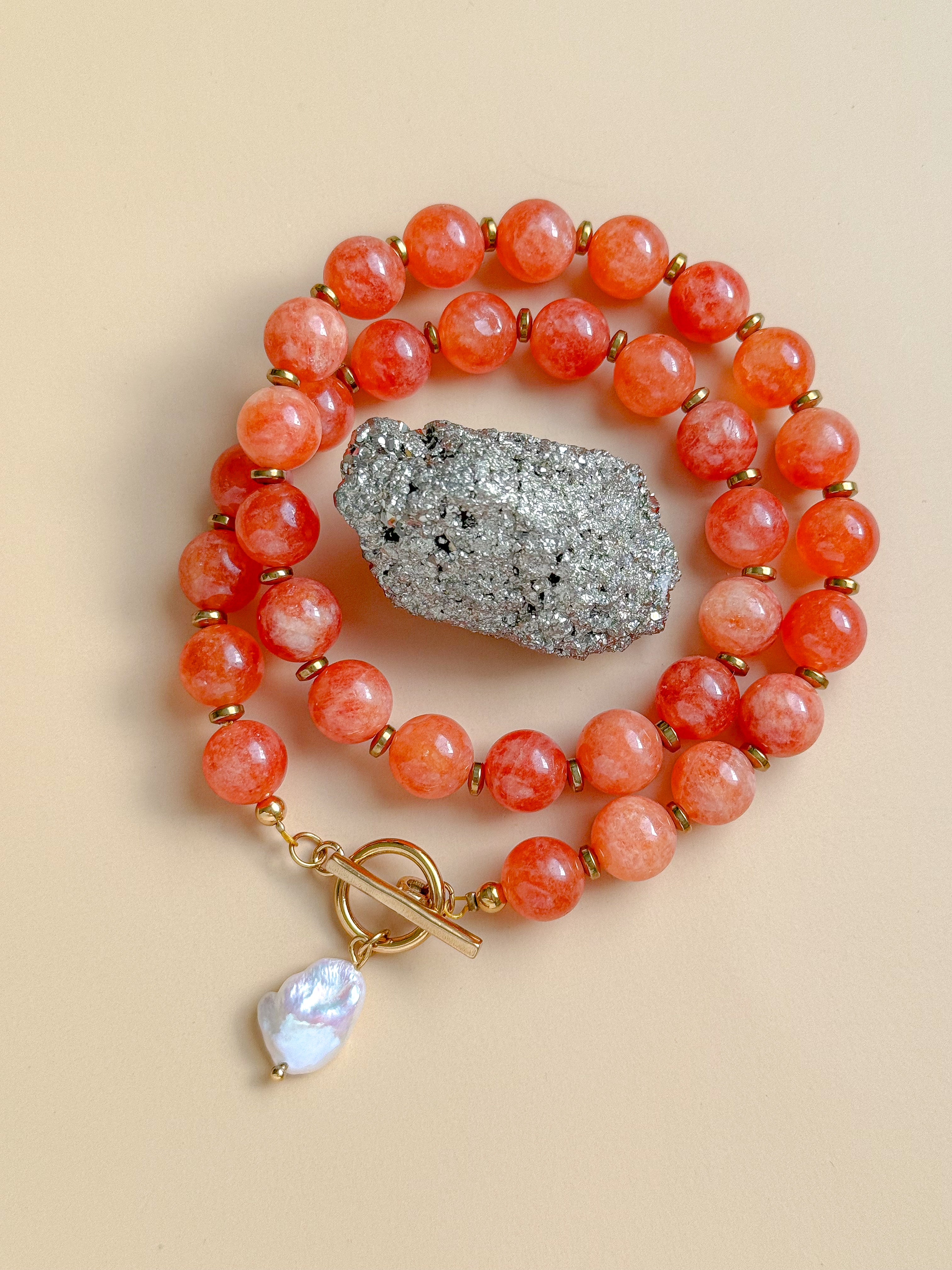 Collier DAHLIA Agate - Confiance en soi, optimisme, équilibre émotionnel