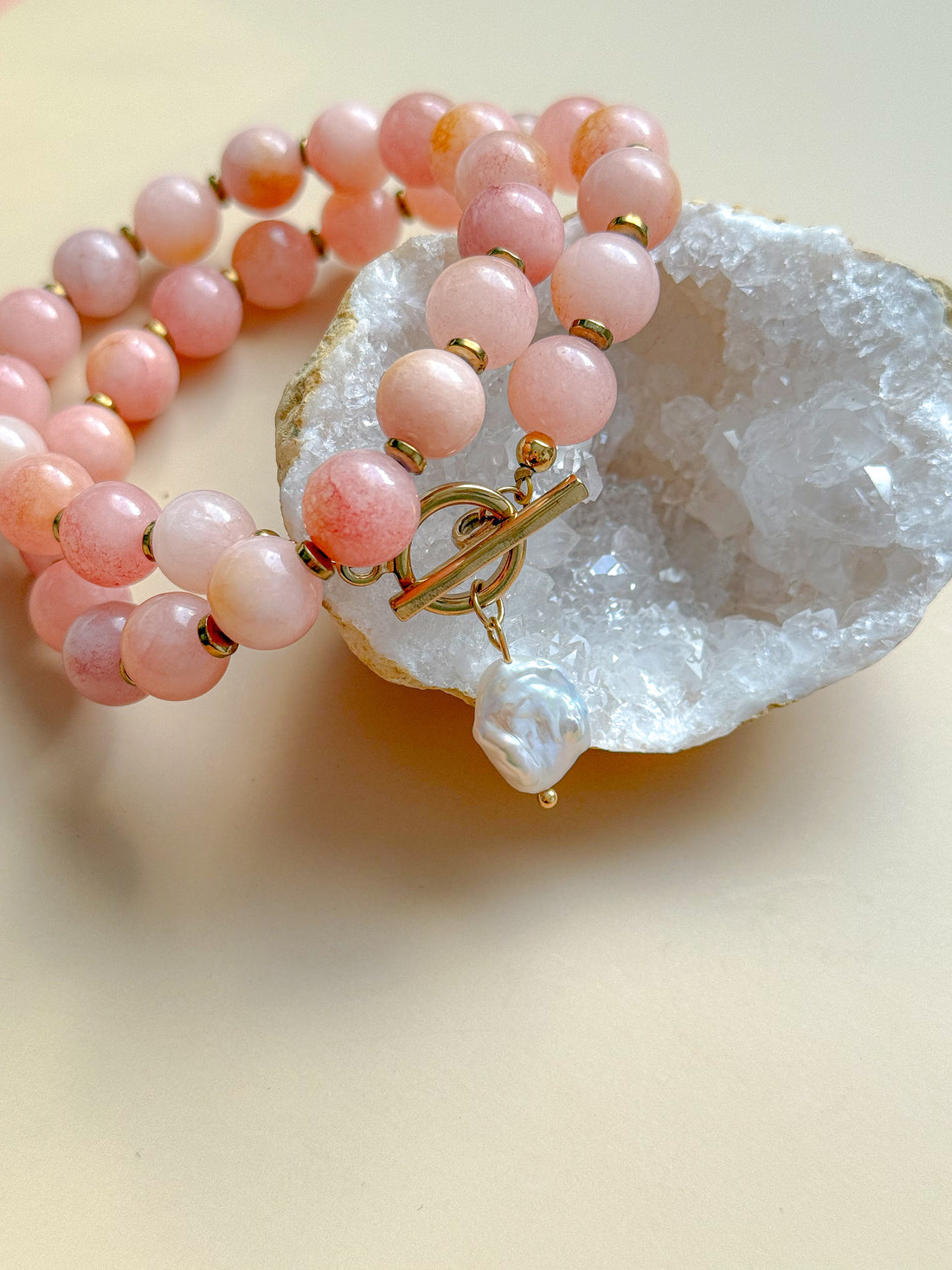 Collier DAHLIA Opale - Amour de soi, libération des émotions, créativité