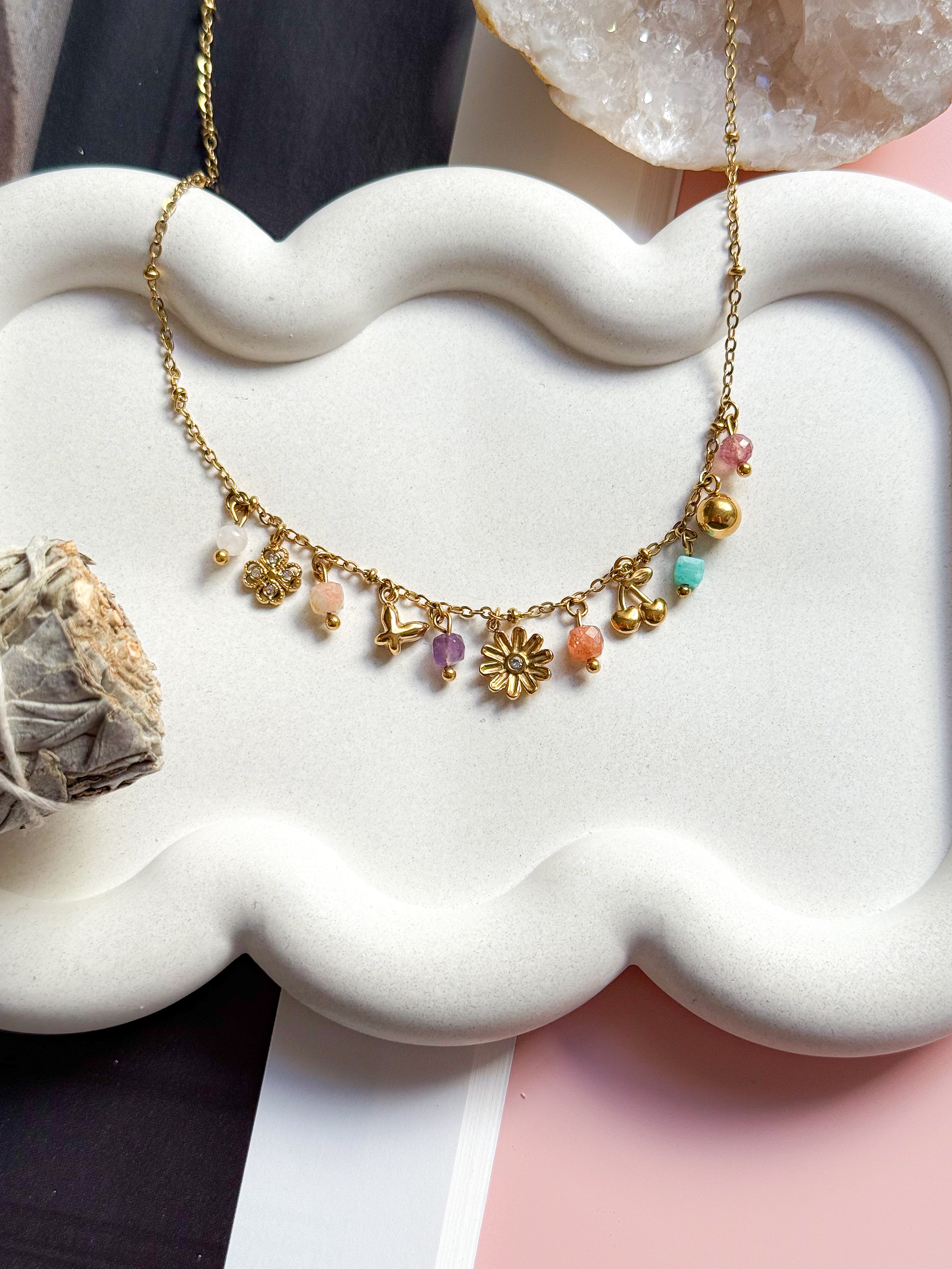 Collier GAÏA - Abondance, confiance en soi, protection, équilibre émotionnel