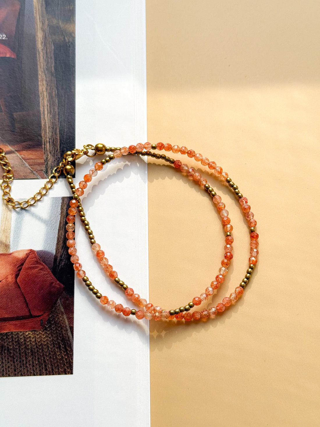 Collier IRIS Pierre de Soleil - Enthousiasme, assurance, confiance en soi