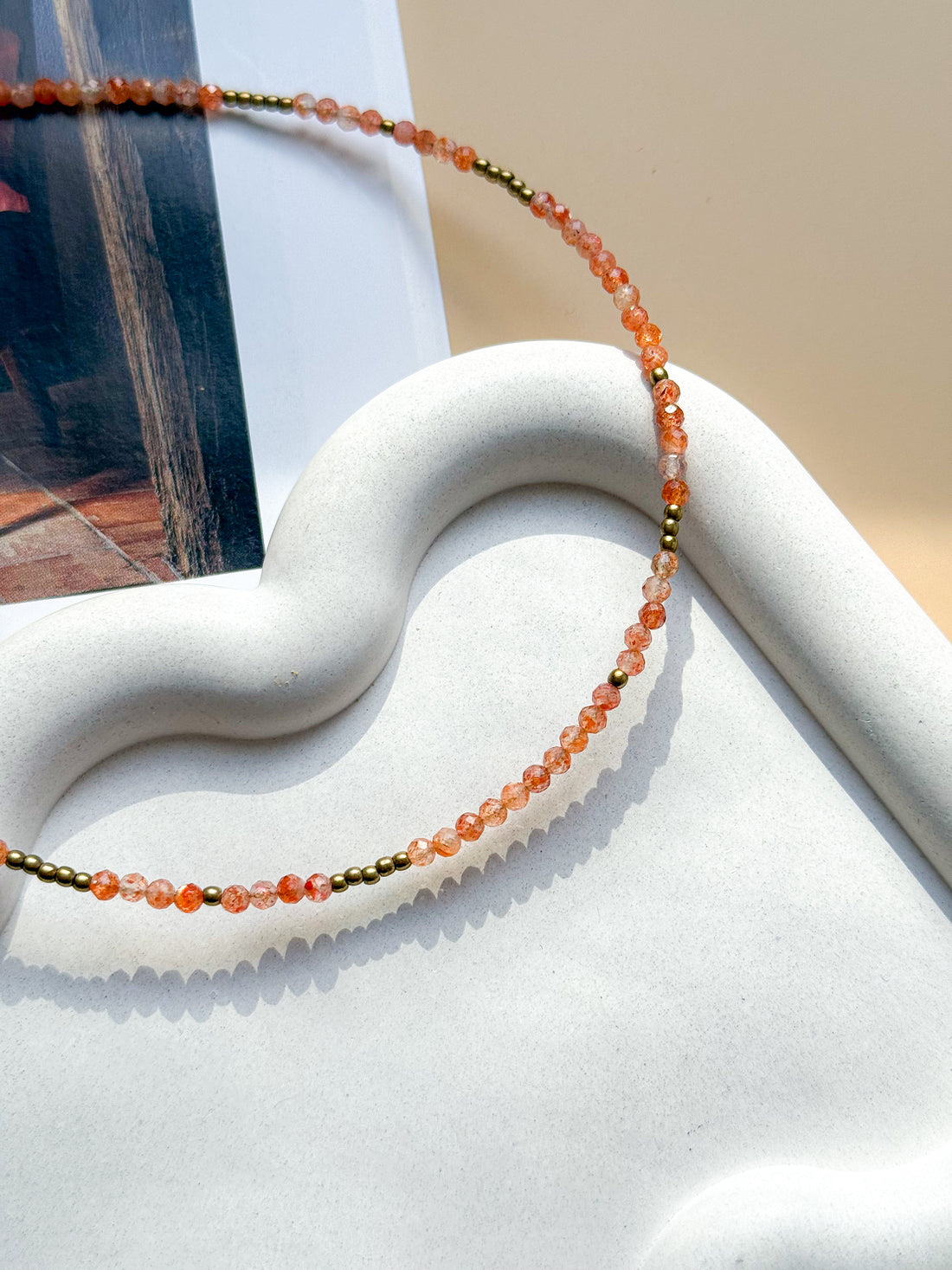 Collier IRIS Pierre de Soleil - Enthousiasme, assurance, confiance en soi