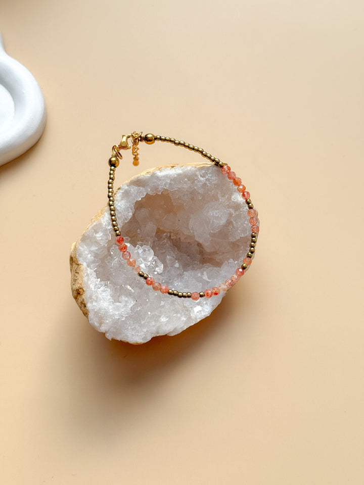 Bracelet IRIS Pierre de Soleil - Enthousiasme, assurance, confiance en soi