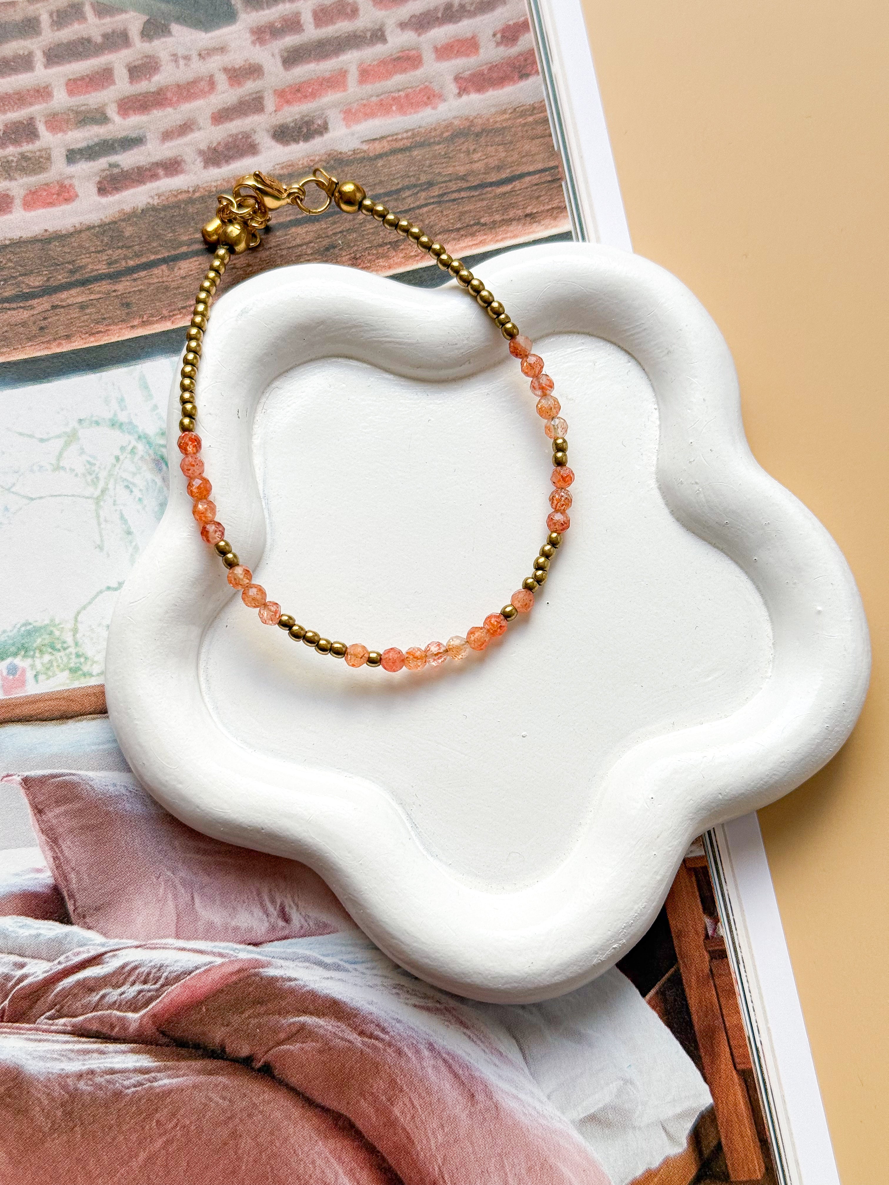 Bracelet IRIS Pierre de Soleil - Enthousiasme, assurance, confiance en soi