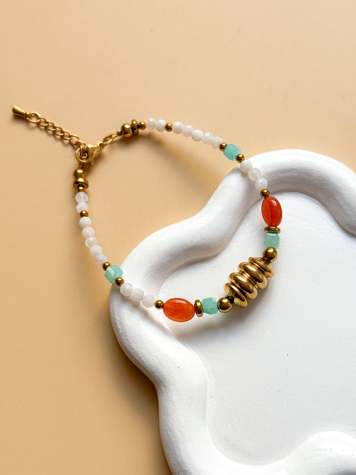 Bracelet FREESIA base Pierre de Lune - Connexion à soi, élan d'action, harmonie