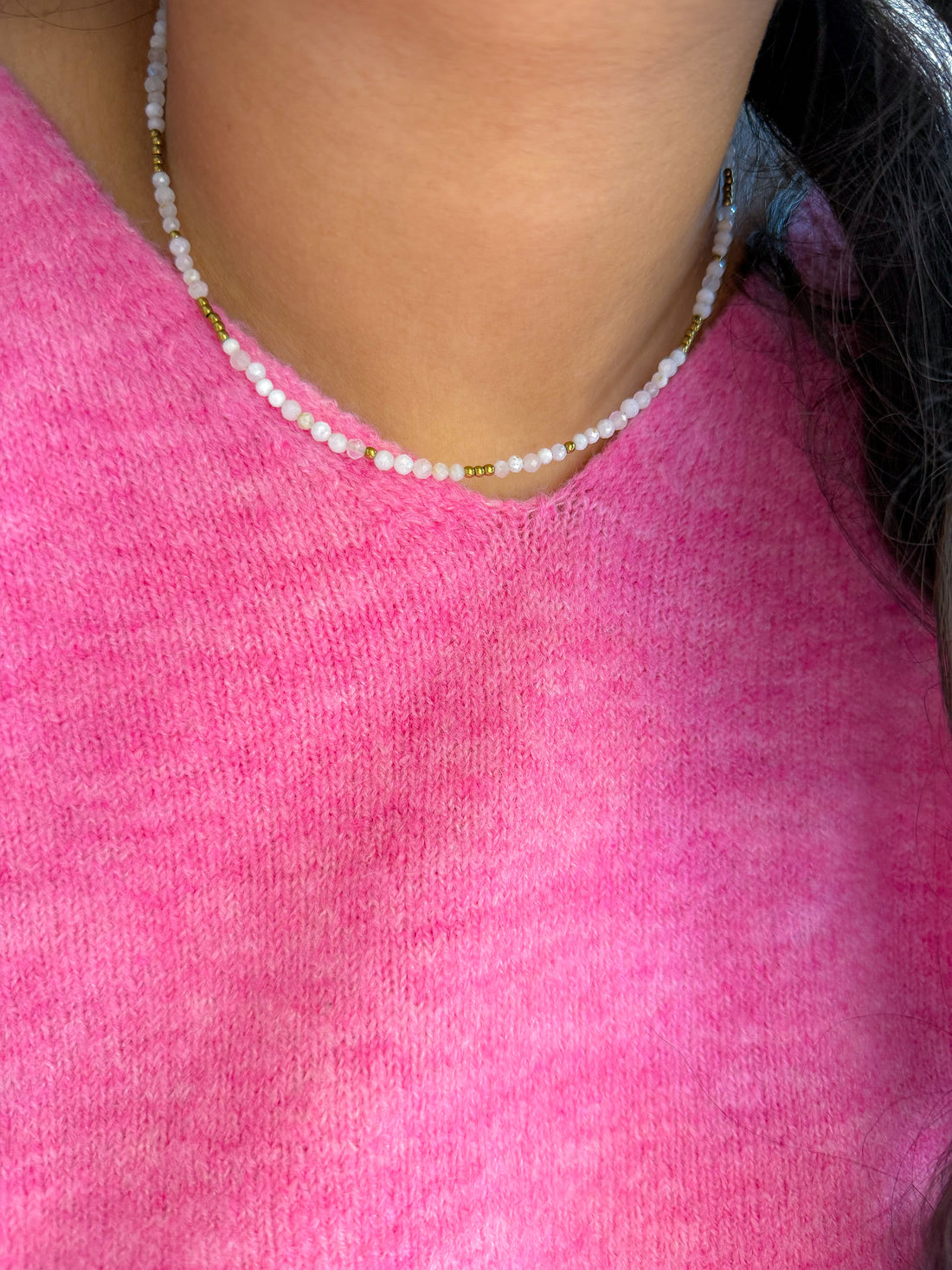 Collier IRIS Pierre de Lune - Équilibre intérieur, Intuition, féminité