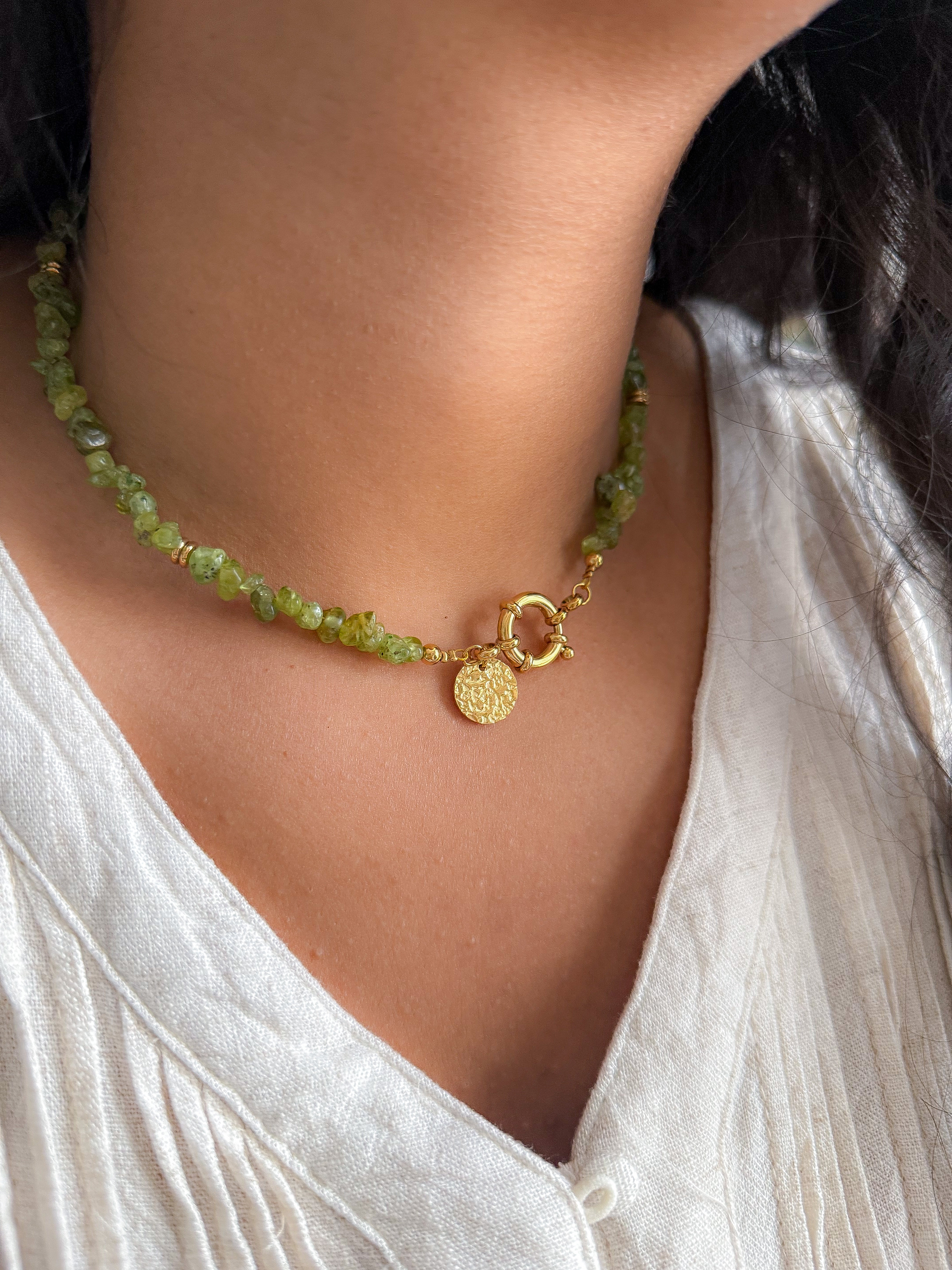 Collar NADÈGE - Peridoto