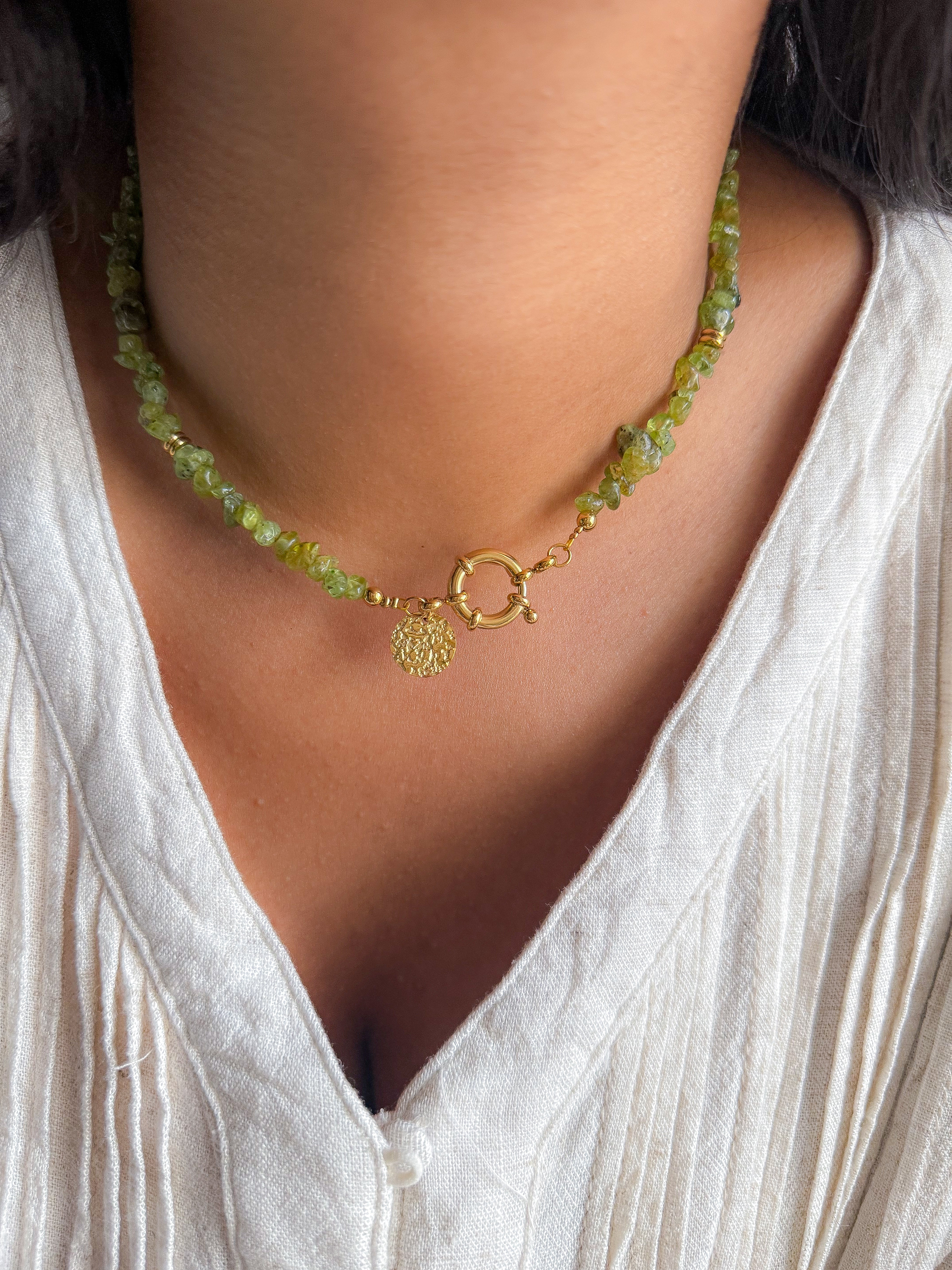 Collar NADÈGE - Peridoto
