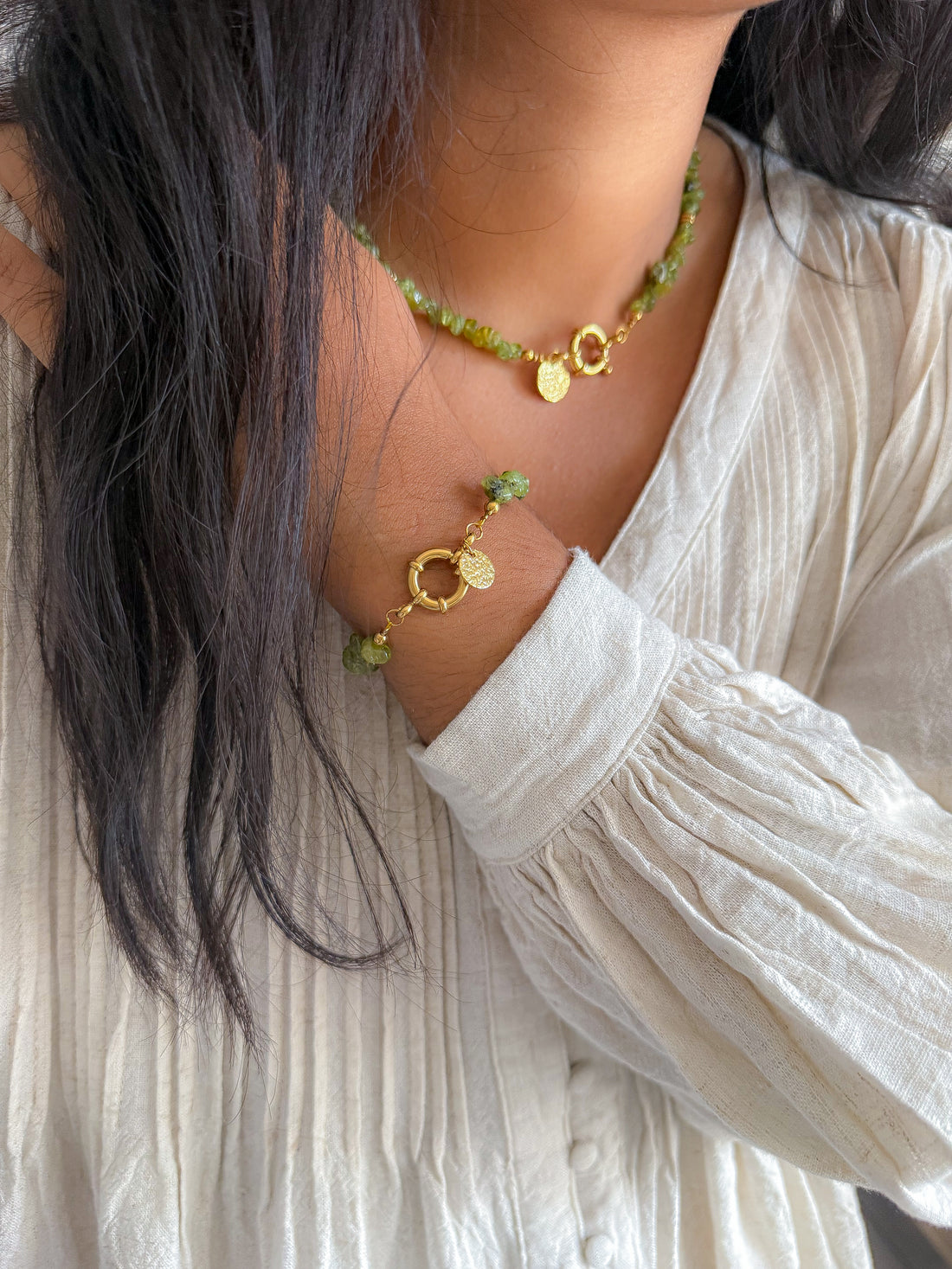 NADÈGE Bracelet - Peridot