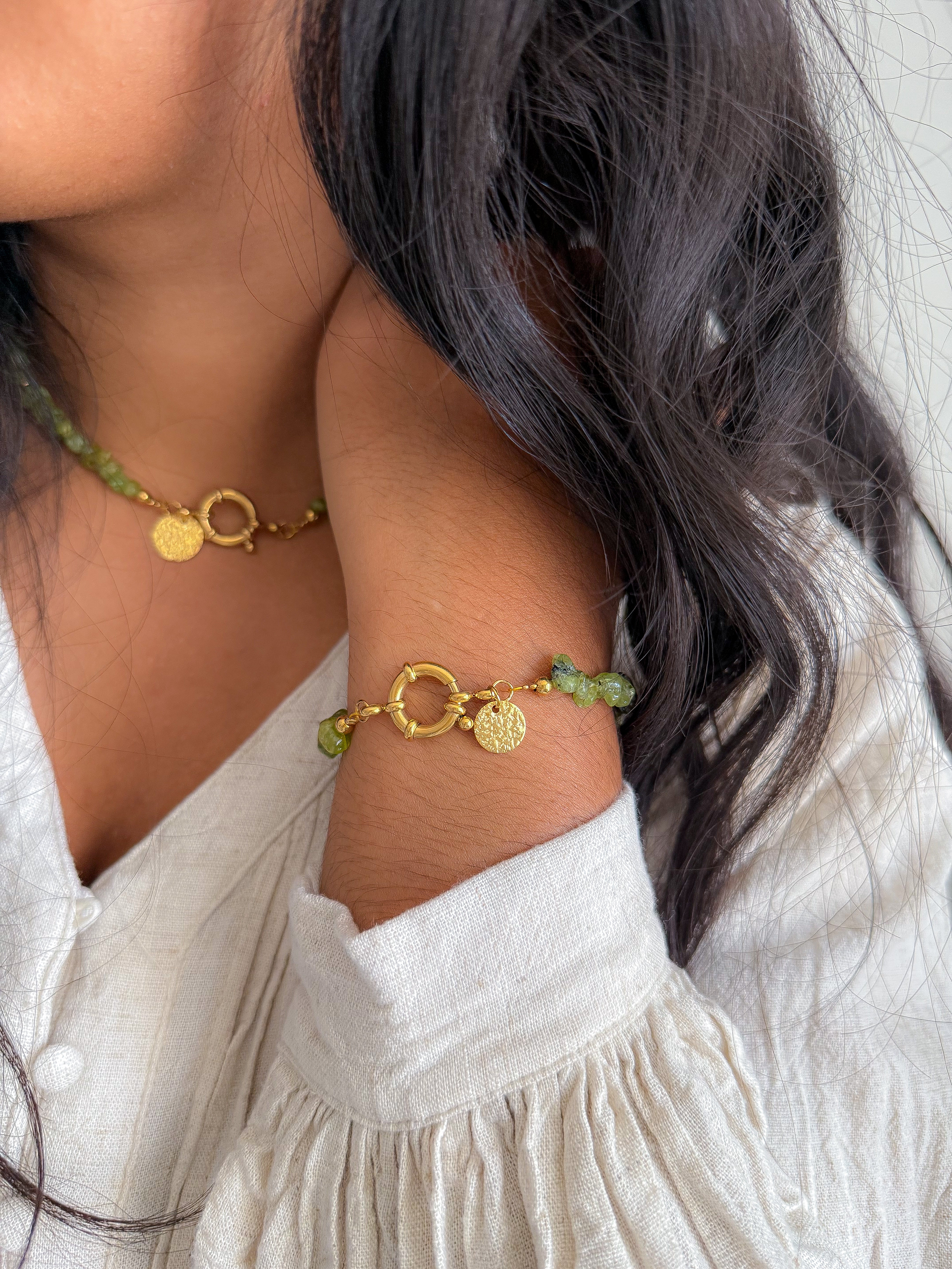 NADÈGE Bracelet - Peridot