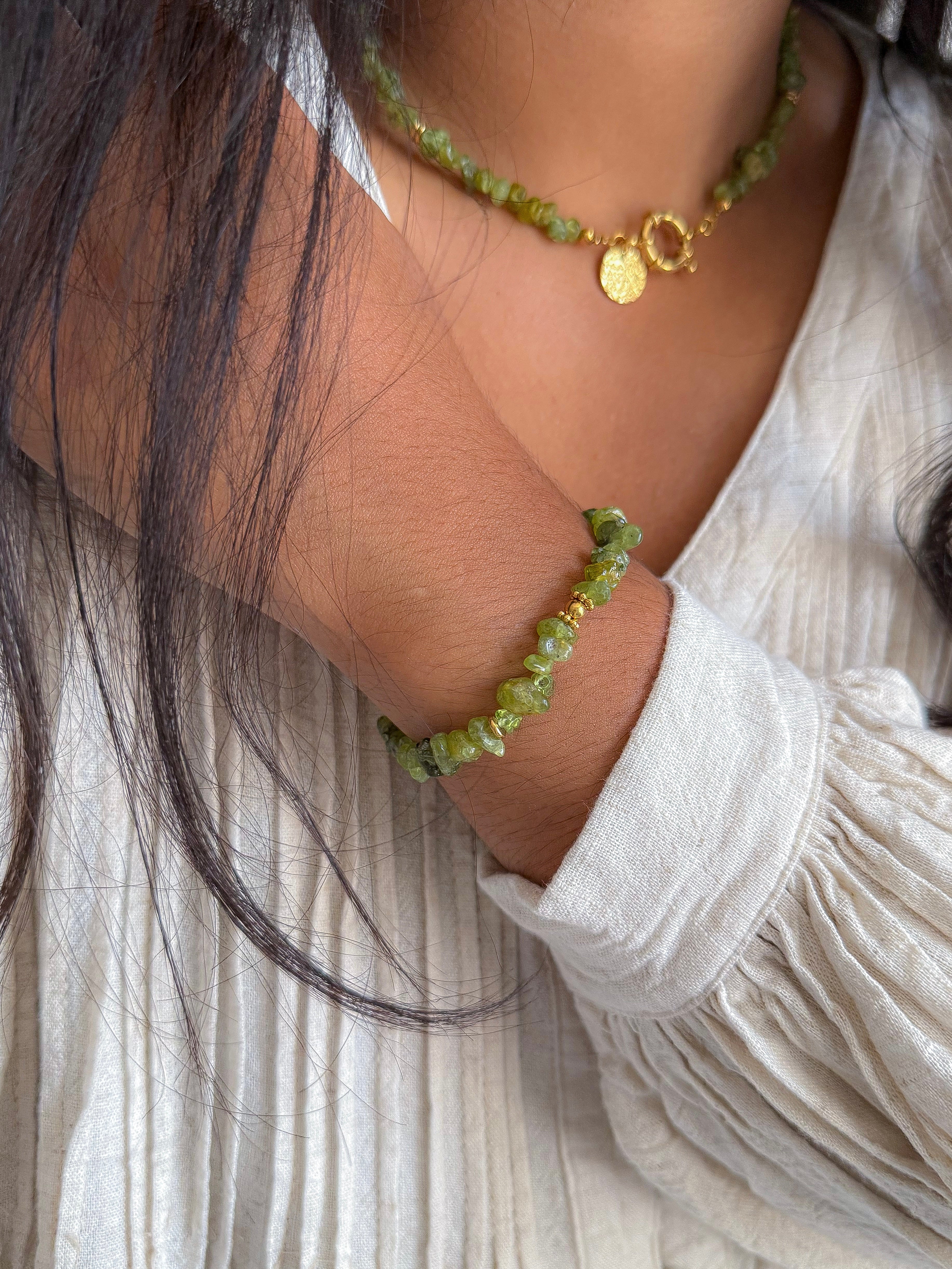 NADÈGE Bracelet - Peridot