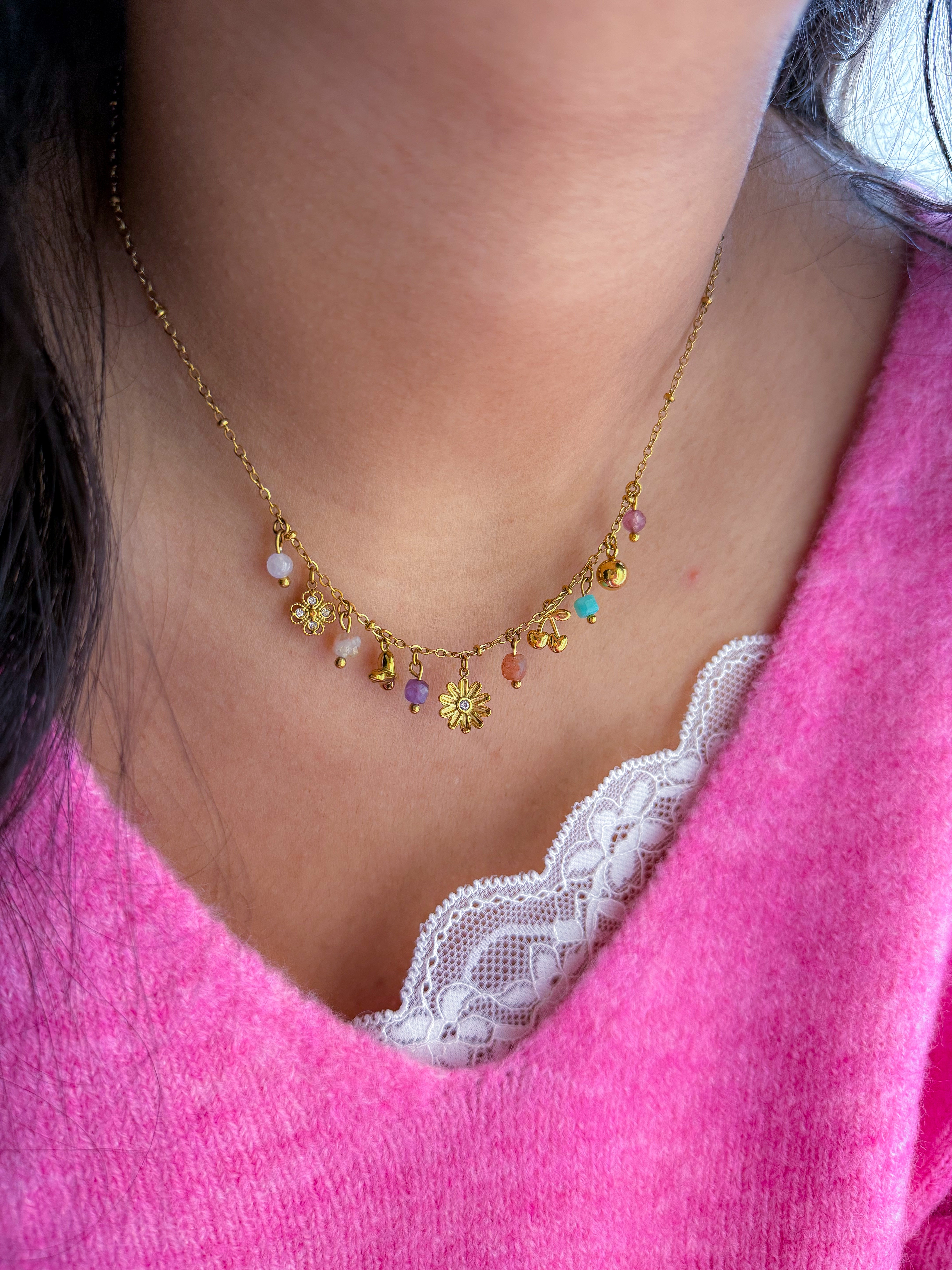 Collier GAÏA - Abondance, confiance en soi, protection, équilibre émotionnel