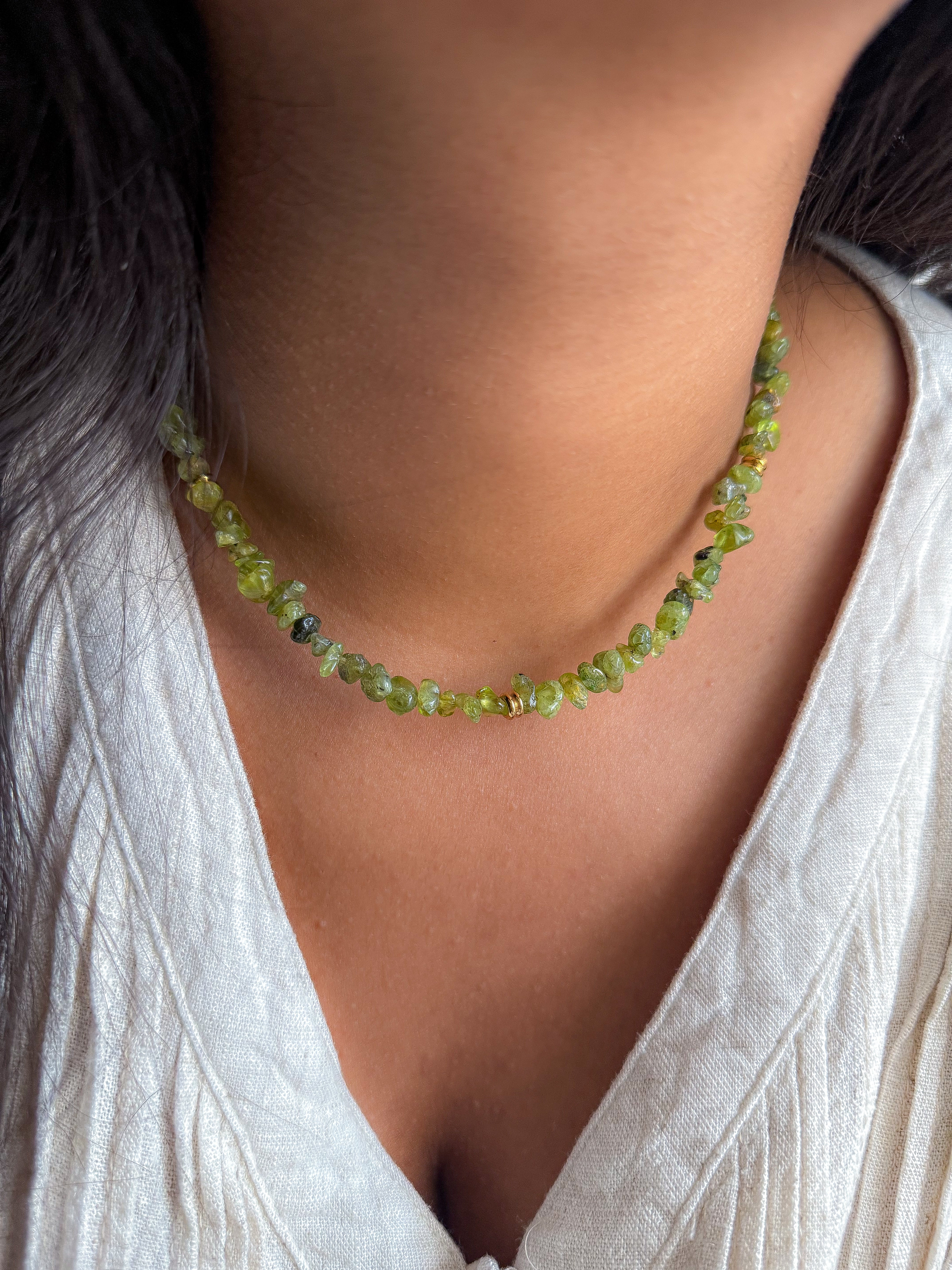 Collar NADÈGE - Peridoto