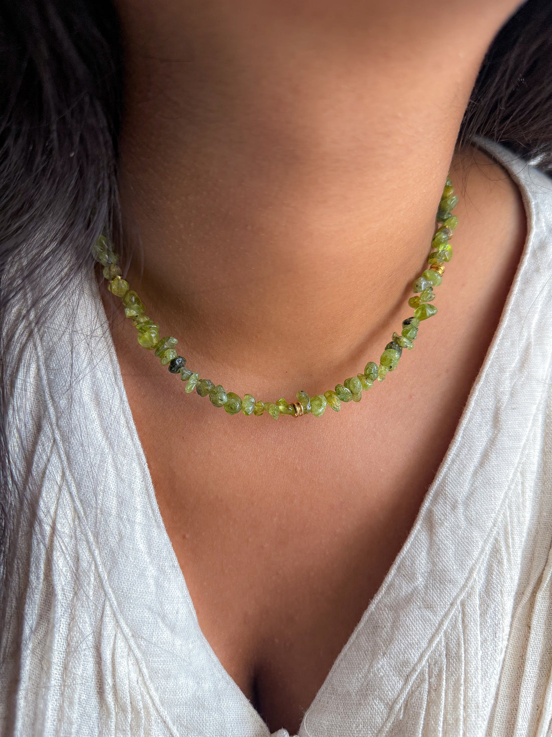 Collar NADÈGE - Peridoto