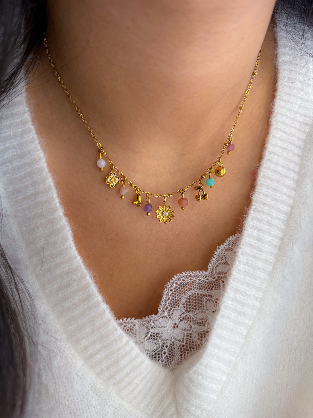 Collier GAÏA - Abondance, confiance en soi, protection, équilibre émotionnel