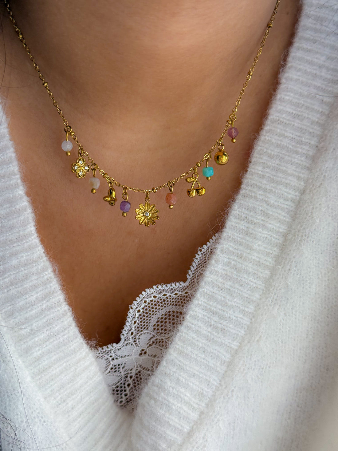 Collier GAÏA - Abondance, confiance en soi, protection, équilibre émotionnel