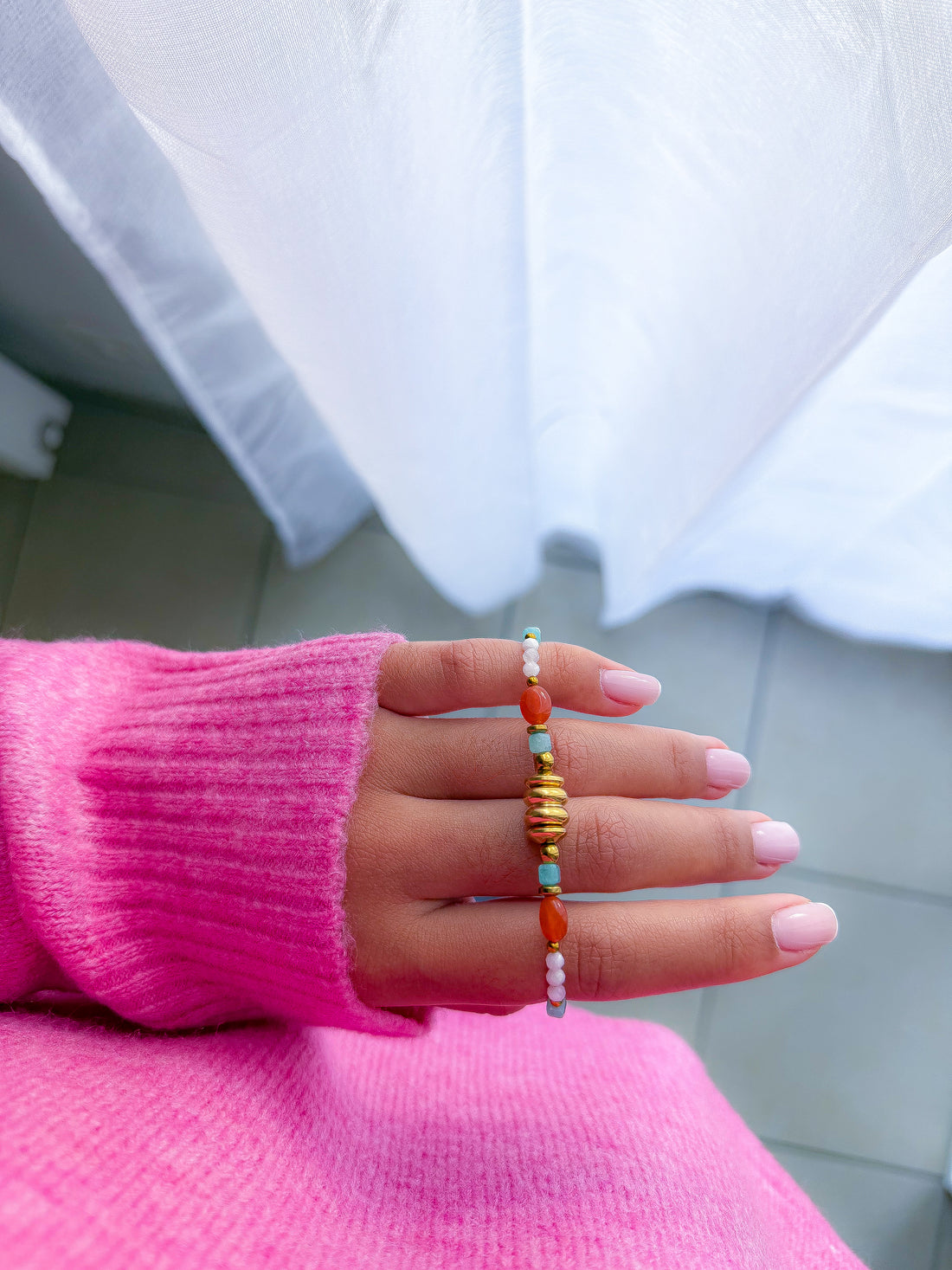 Bracelet FREESIA base Pierre de Lune - Connexion à soi, élan d'action, harmonie