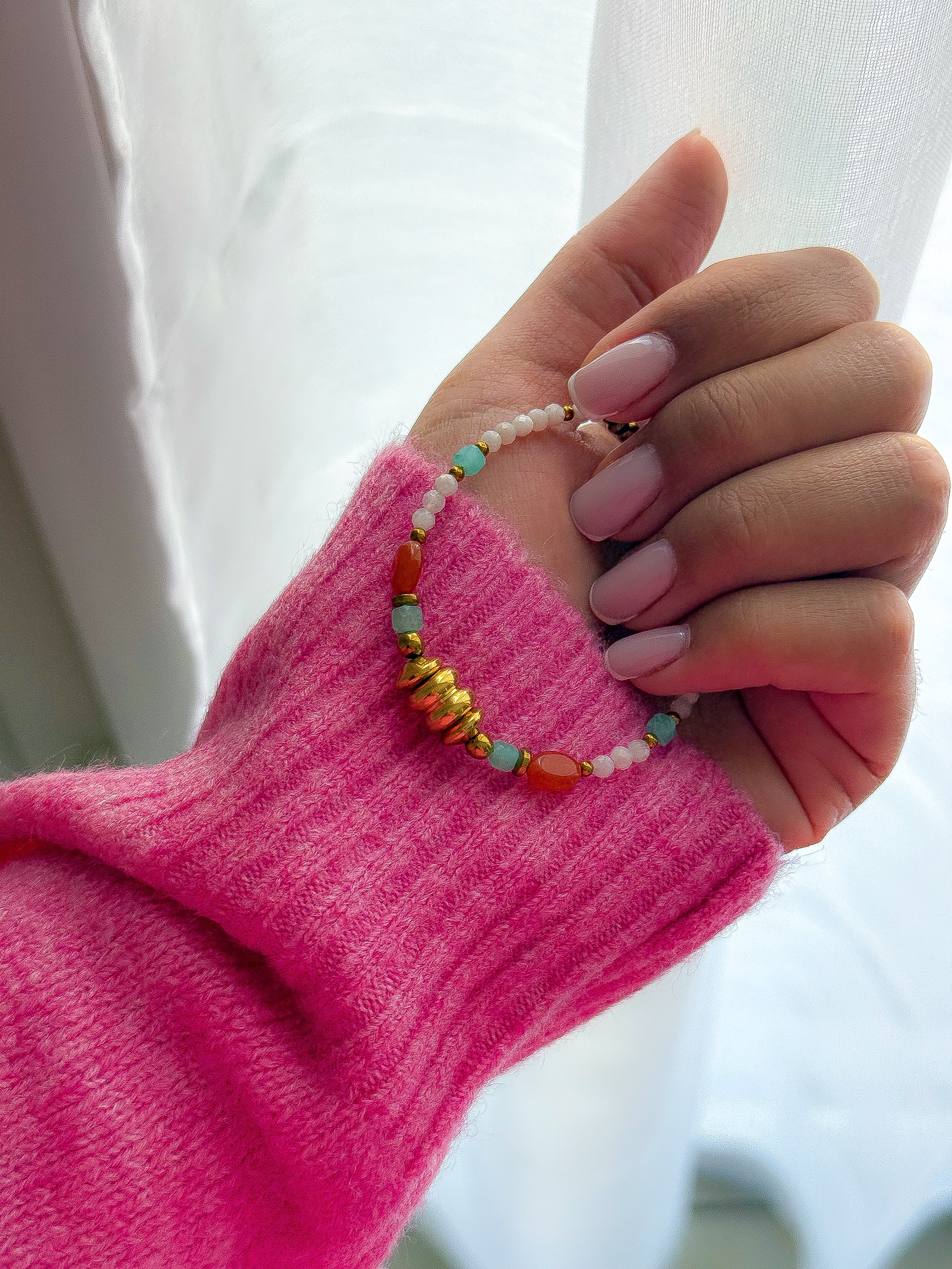 Bracelet FREESIA base Pierre de Lune - Connexion à soi, élan d'action, harmonie