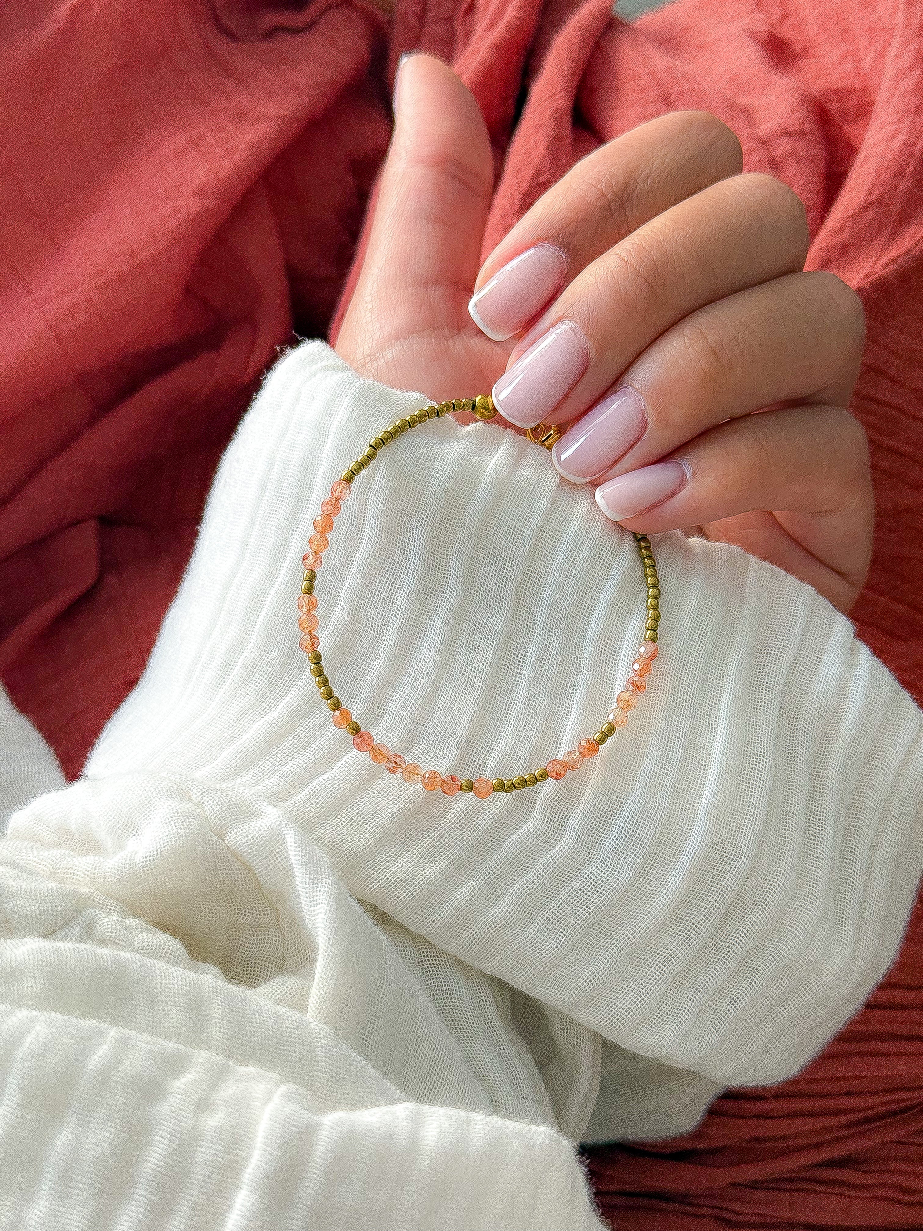 Bracelet IRIS Pierre de Soleil - Enthousiasme, assurance, confiance en soi