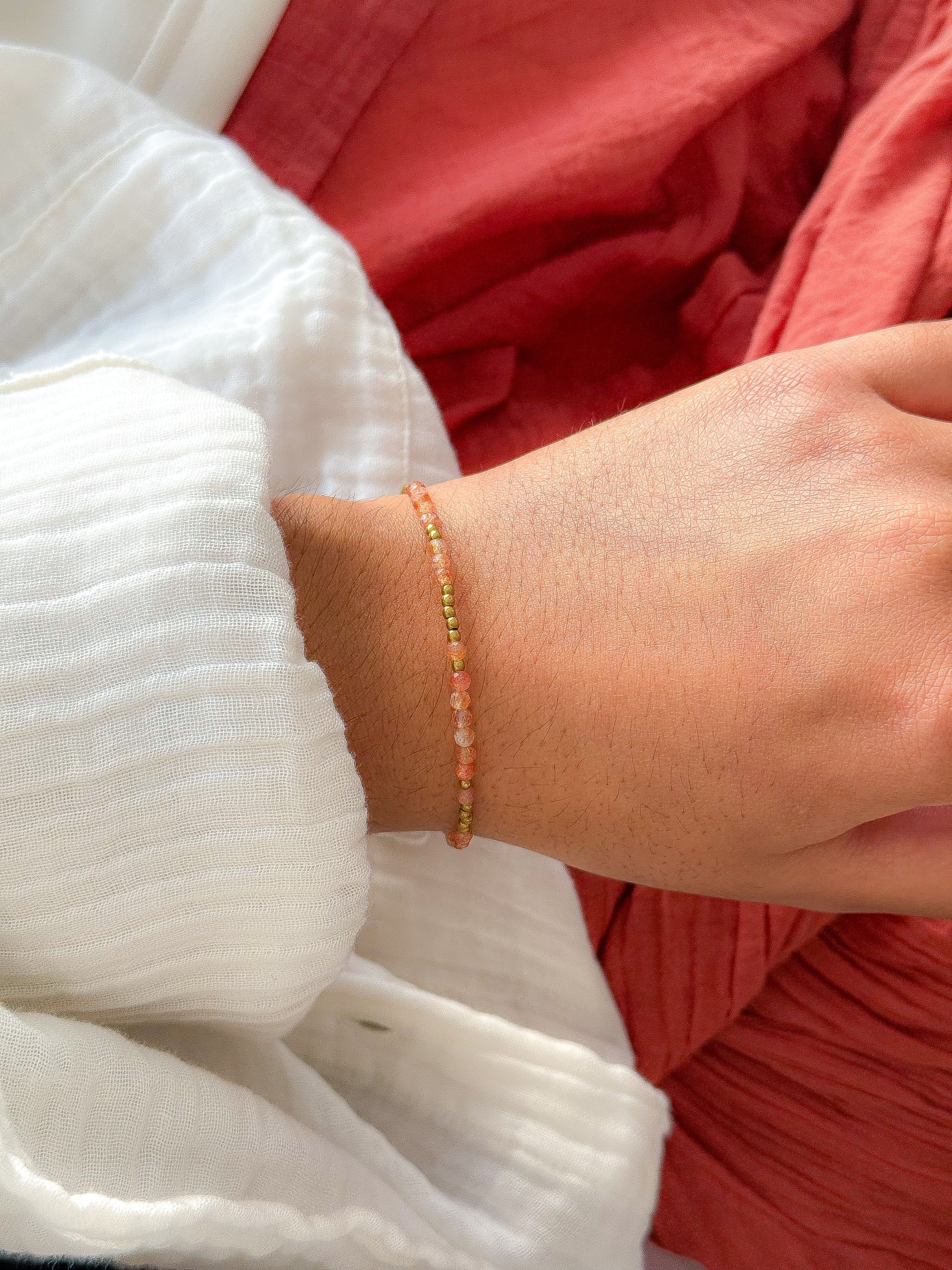 Bracelet IRIS Pierre de Soleil - Enthousiasme, assurance, confiance en soi