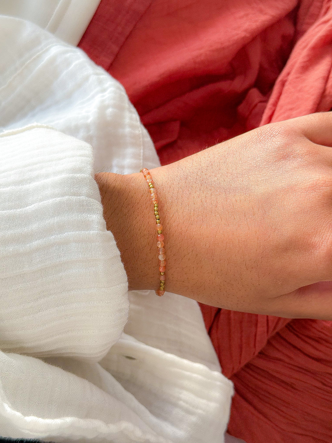 Bracelet IRIS Pierre de Soleil - Enthousiasme, assurance, confiance en soi