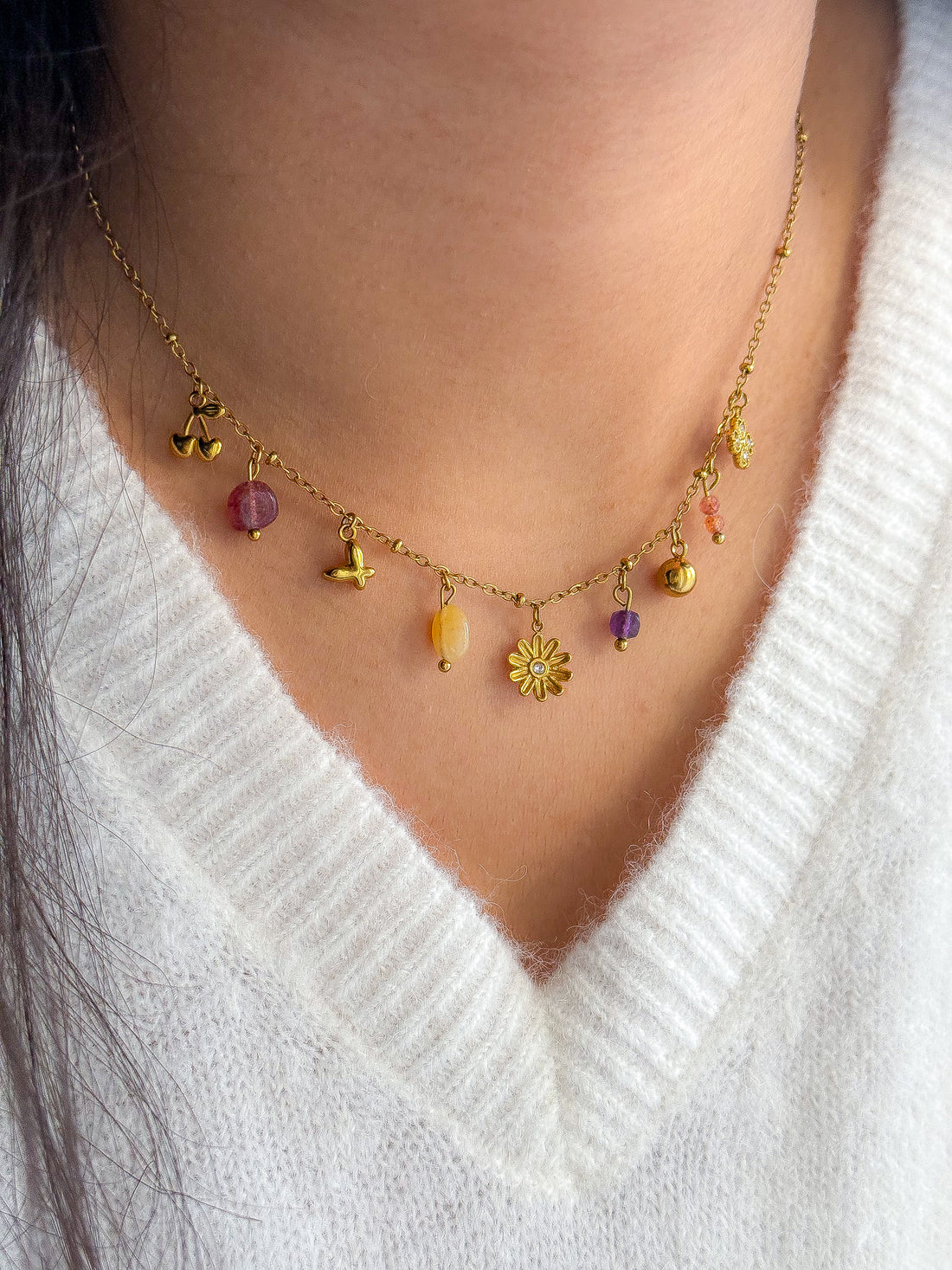 Collier GAÏA - Optimisme, apaisement émotionnel, amour de soi