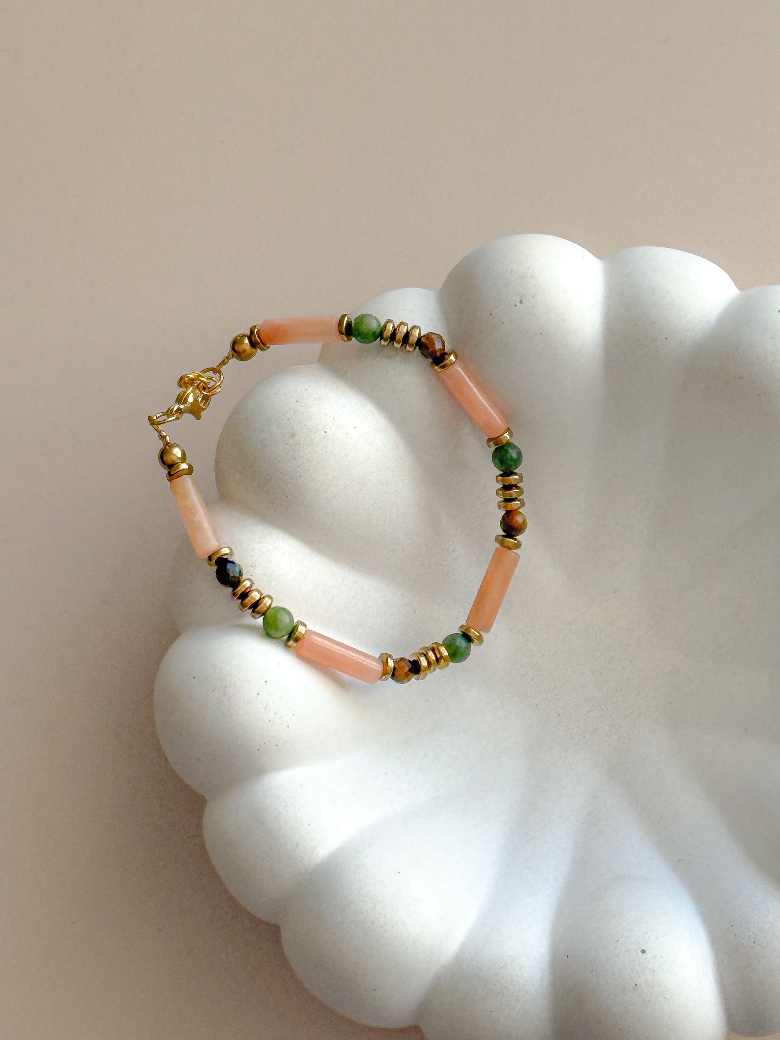 Bracelet BARBARA Quartz rose - Amour de soi, protection énergétique & lâcher-prise