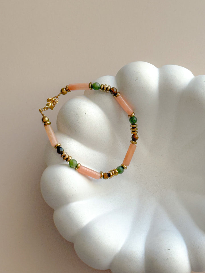 Bracelet BARBARA Quartz rose - Amour de soi, protection énergétique & lâcher-prise