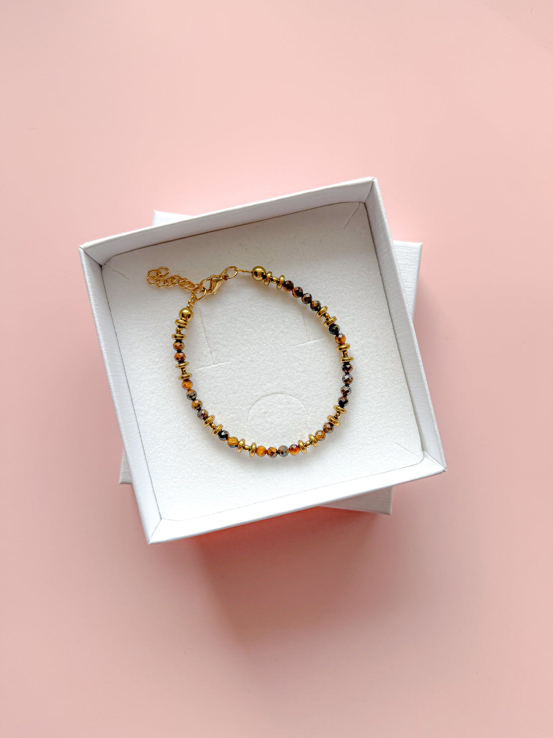 Bracelet PIERRETTE Oeil de Tigre - Protection, force intérieure, confiance en soi