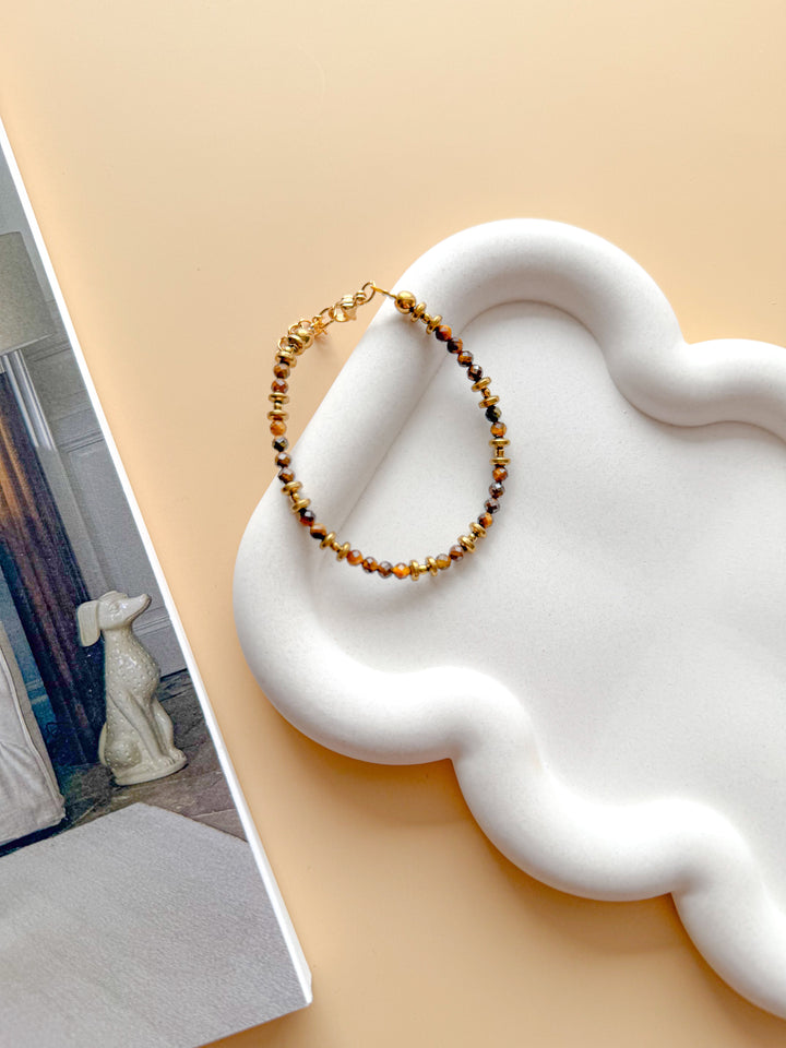 Bracelet PIERRETTE Oeil de Tigre - Protection, force intérieure, confiance en soi