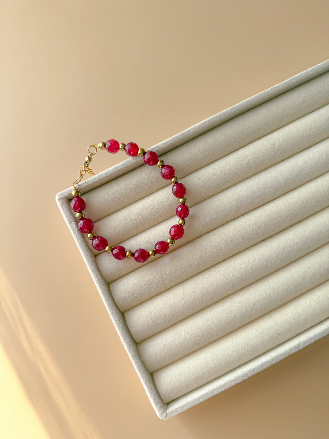 Bracelet DENISE Jade - Équilibre intérieur, stabilité, détermination