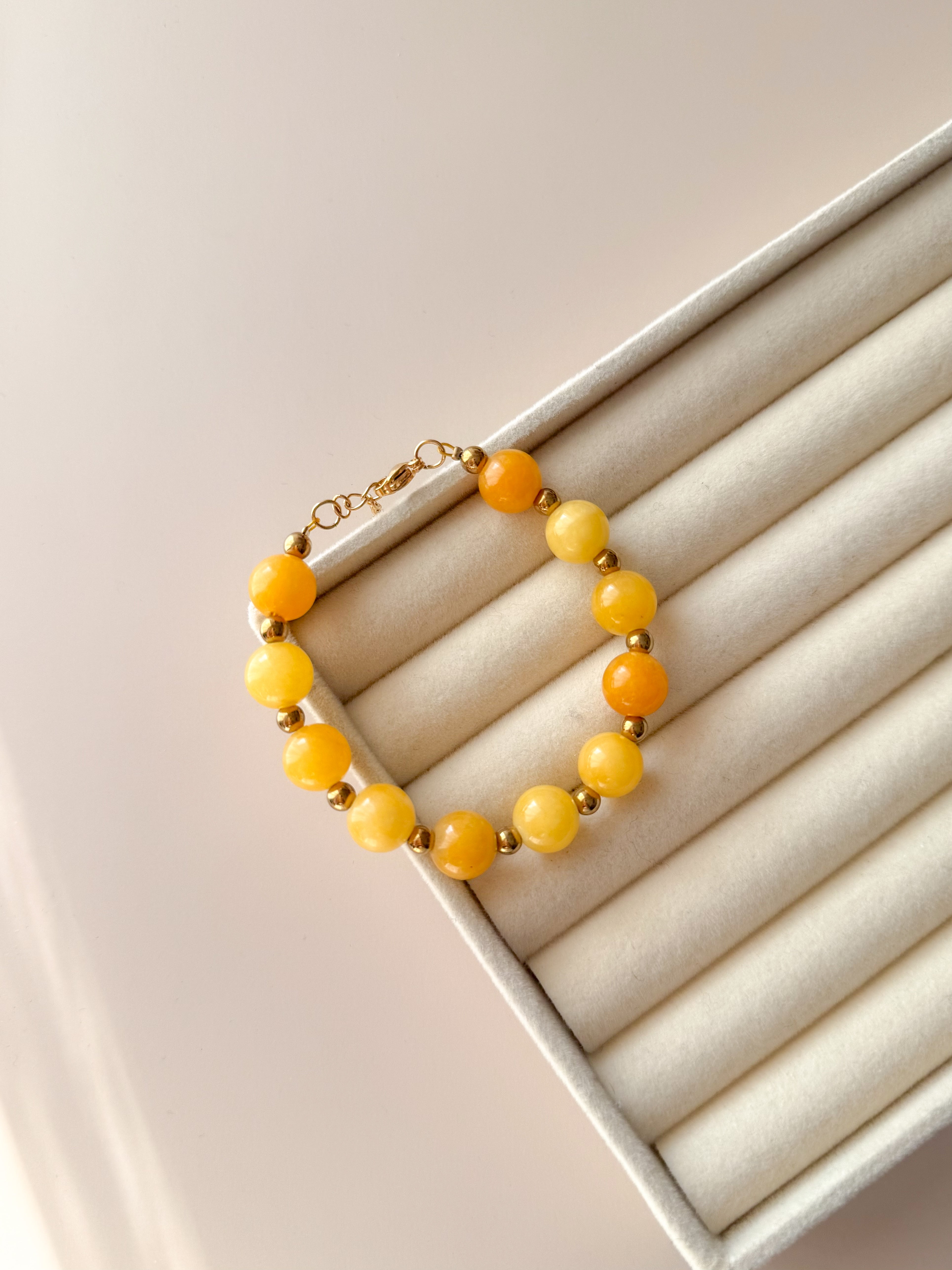 Bracelet DENISE Jade - Estime de soi, stabilité émotionnelle & positivité