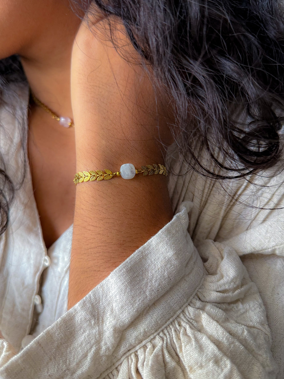 Bracelet MARIANNE - Pierre de Lune