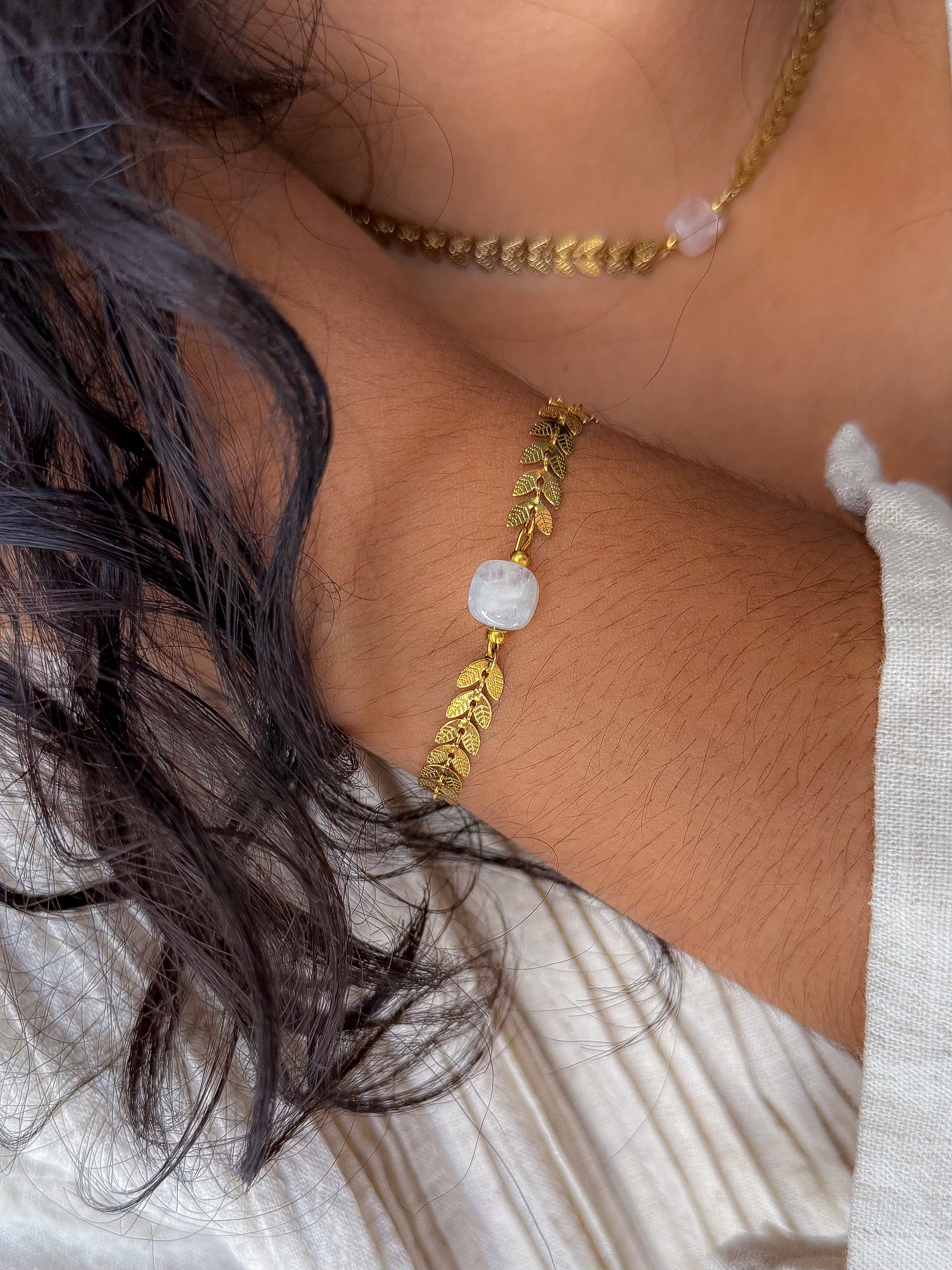 Bracelet MARIANNE - Pierre de Lune