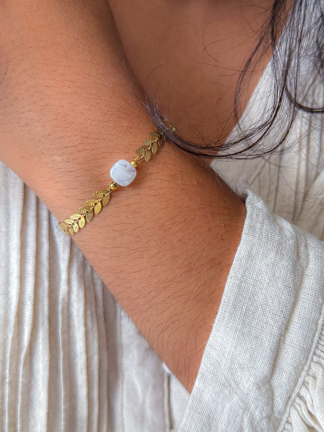 Bracelet MARIANNE - Pierre de Lune