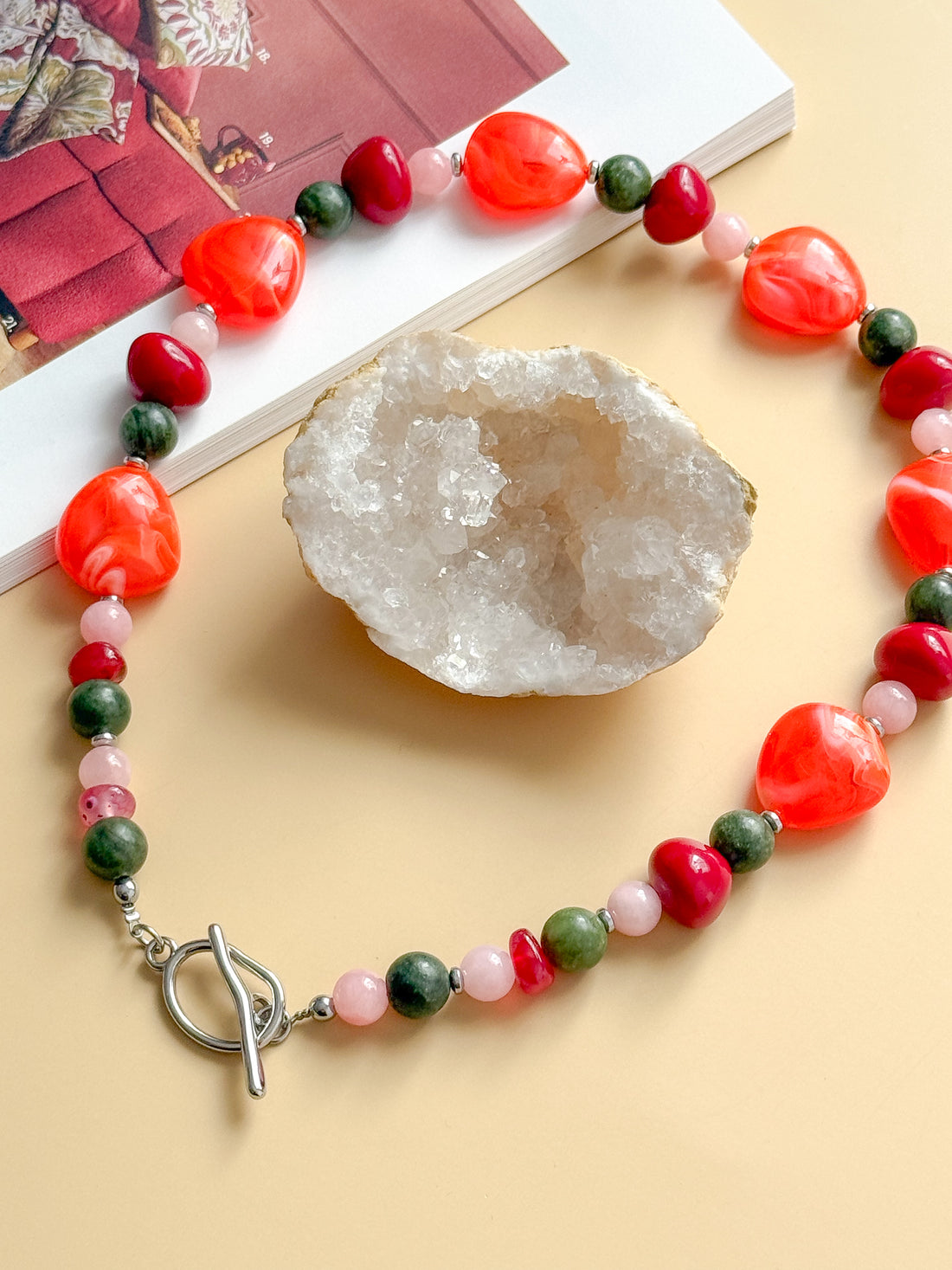Collier SYLVIE - amour de soi, paix intérieure, apaisement émotionnel