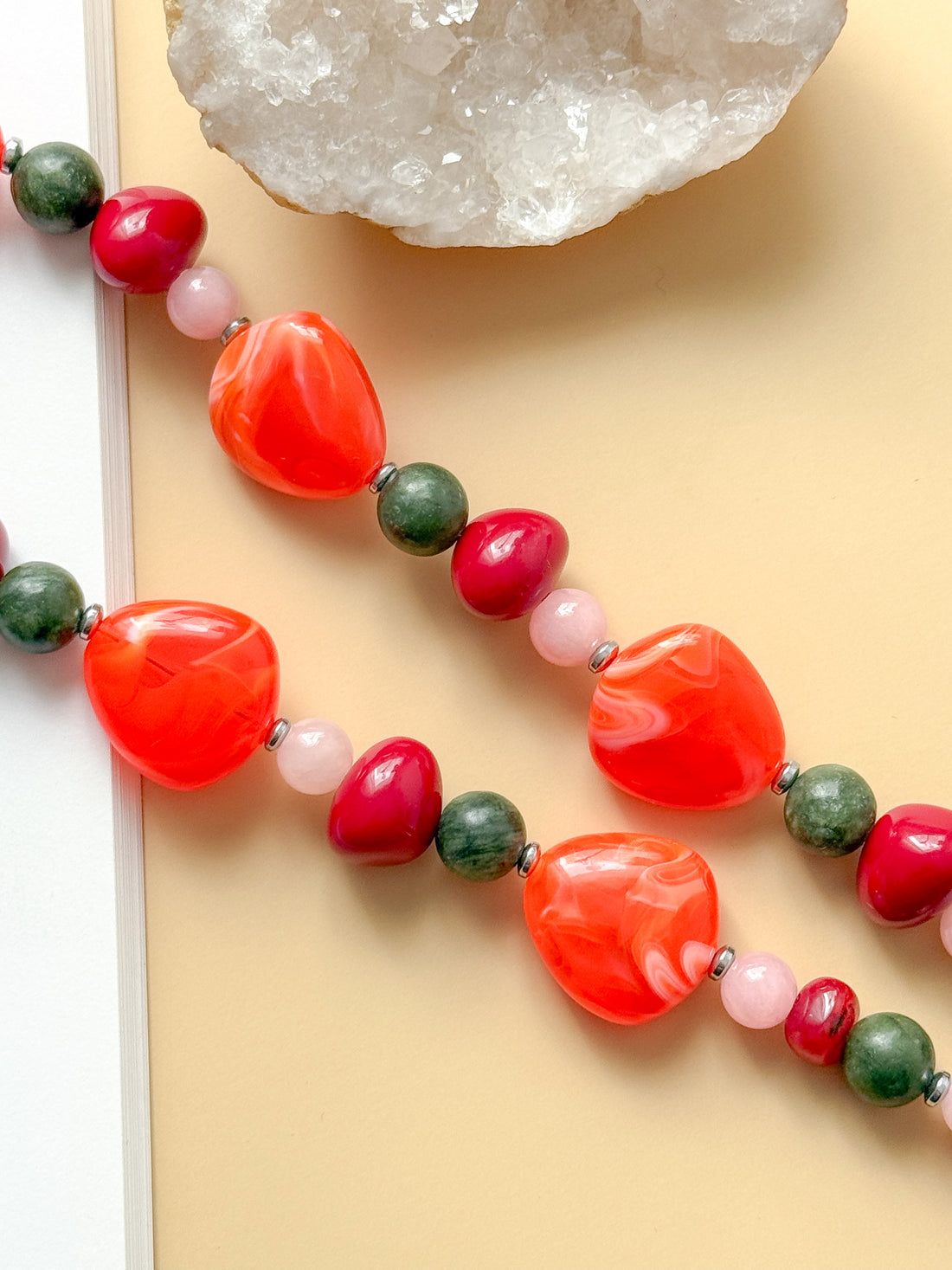 Collier SYLVIE - amour de soi, paix intérieure, apaisement émotionnel
