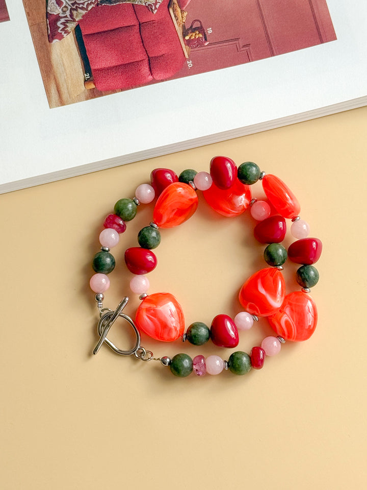Collier SYLVIE - amour de soi, paix intérieure, apaisement émotionnel