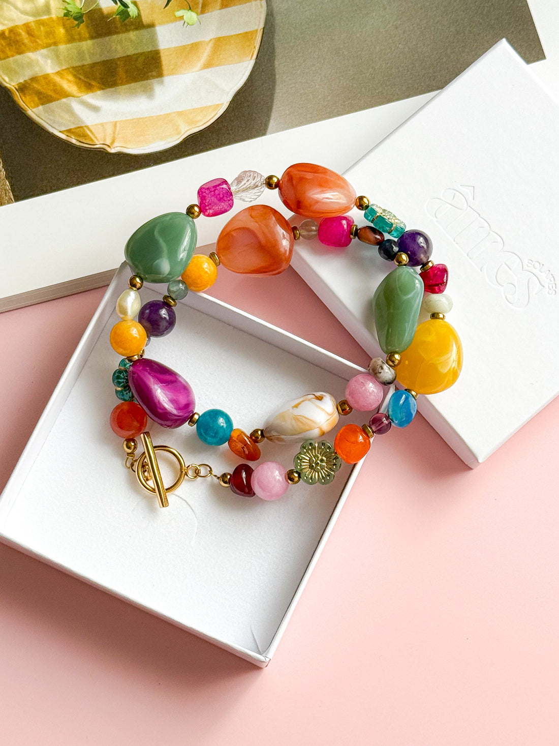 Collier JUSTINE - Confiance en soi, apaisement émotionnel & harmonie intérieure