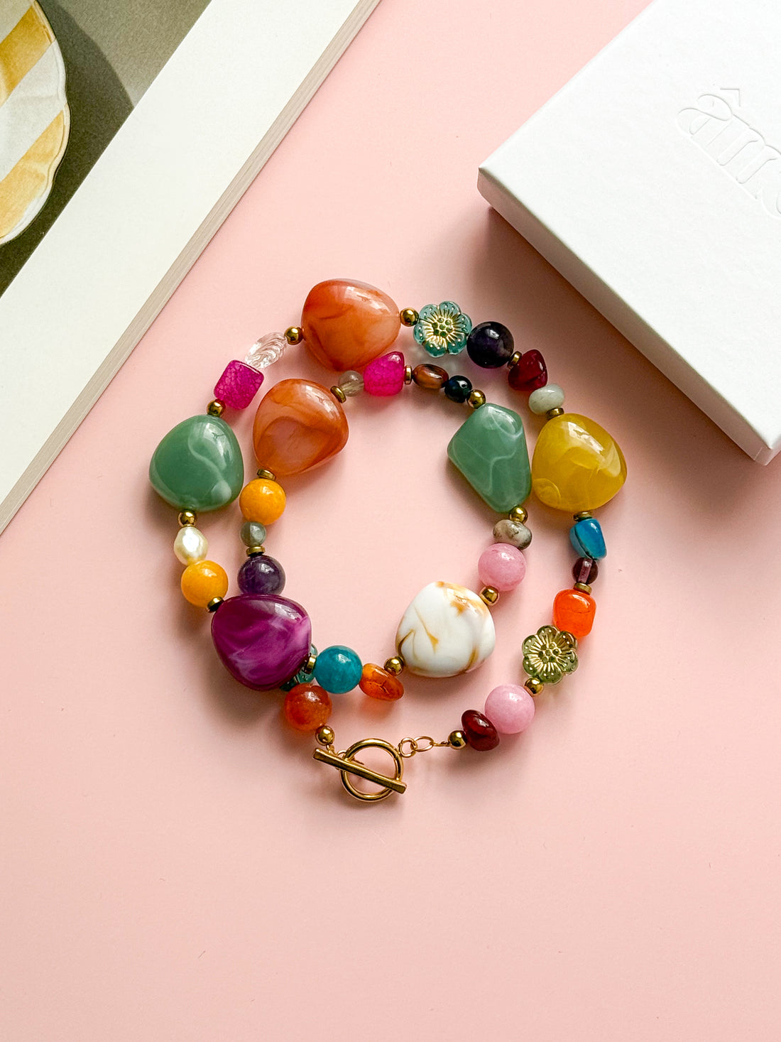 Collier JUSTINE - Confiance en soi, apaisement émotionnel & harmonie intérieure