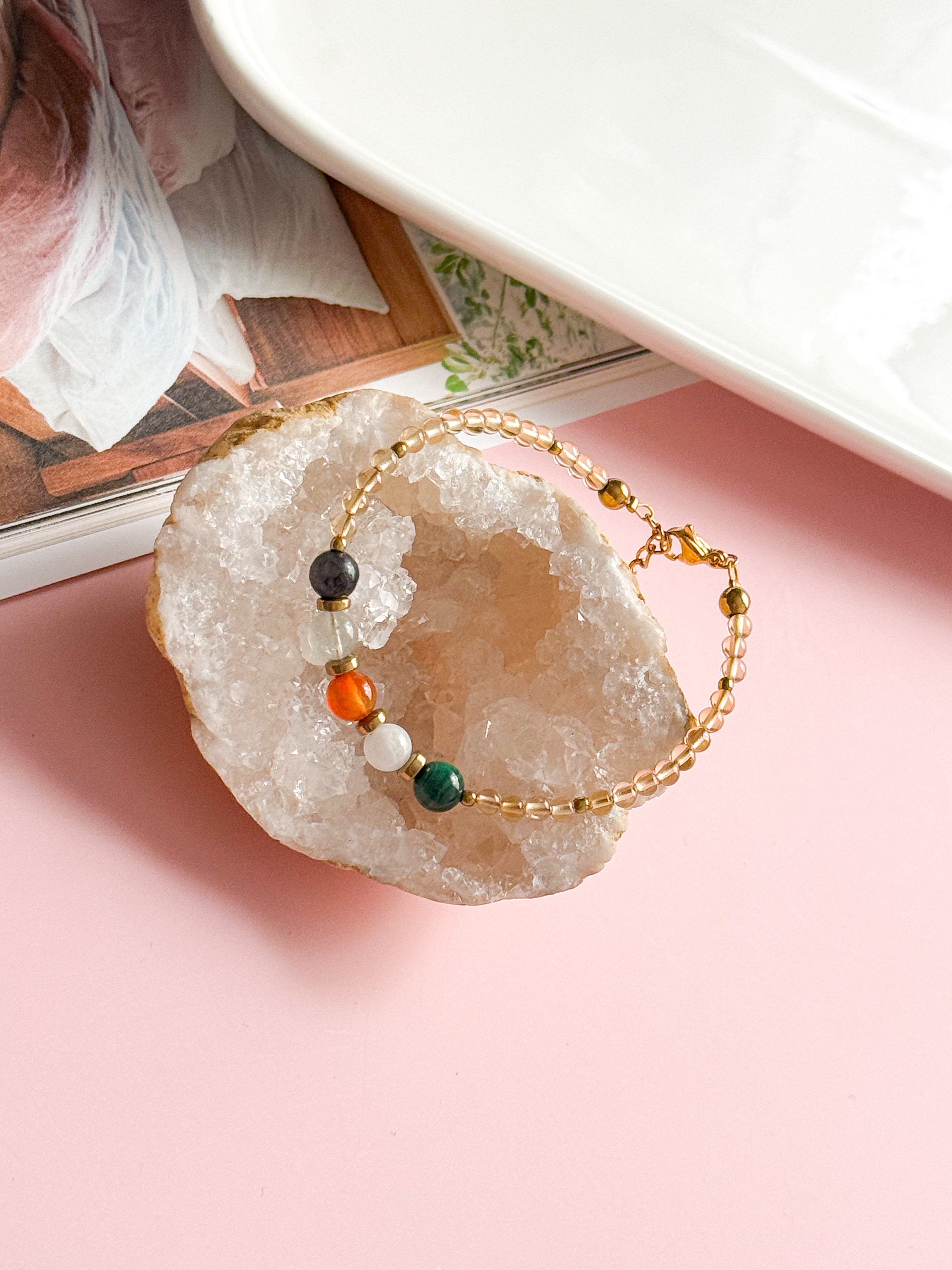 Bracelet AMANDINE - Base Citrine