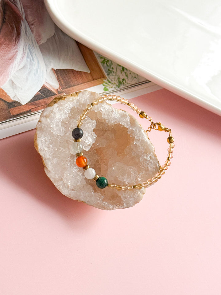 Bracelet AMANDINE - Base Citrine