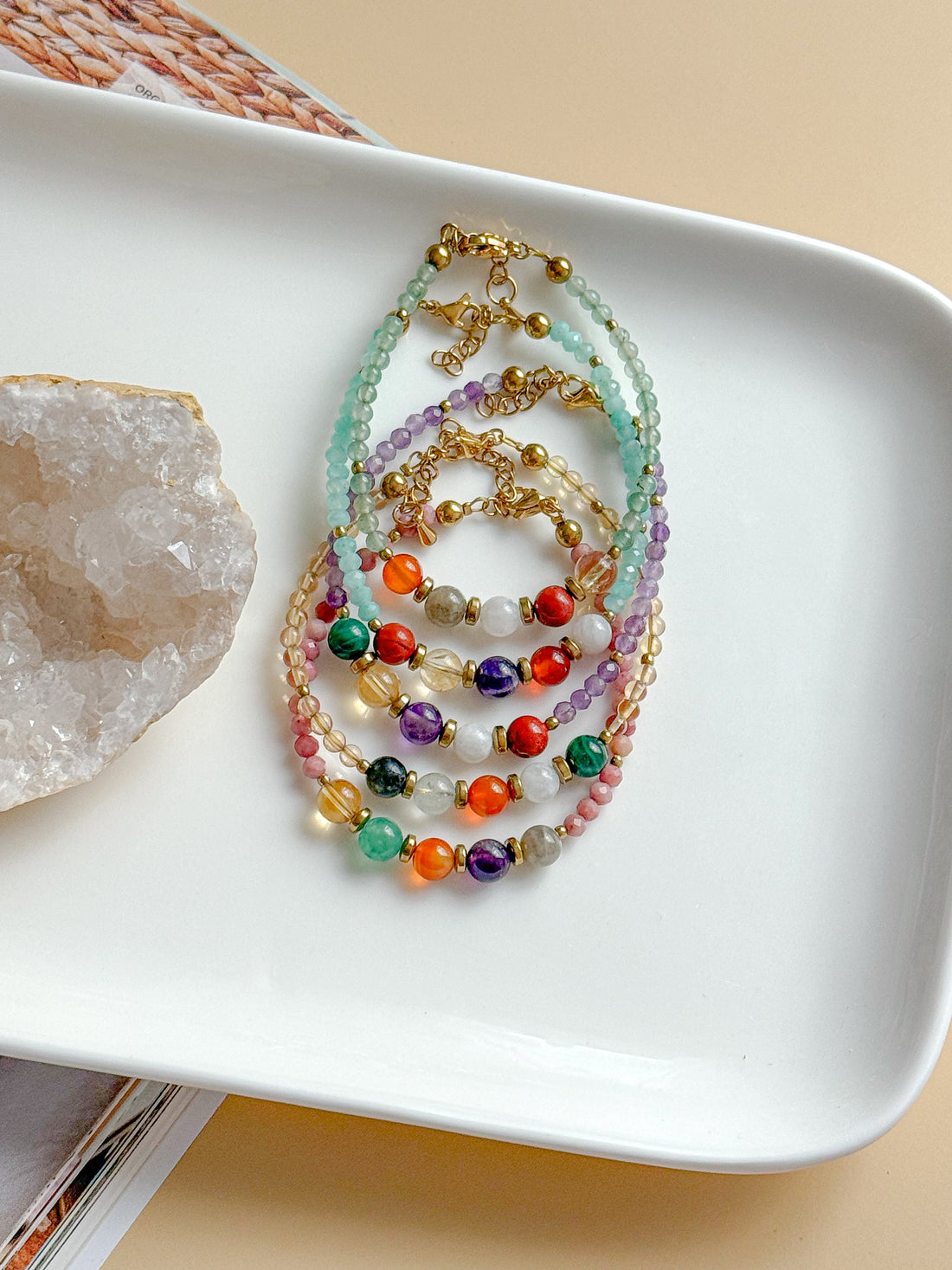 Bracelet AMANDINE - Base Amazonite