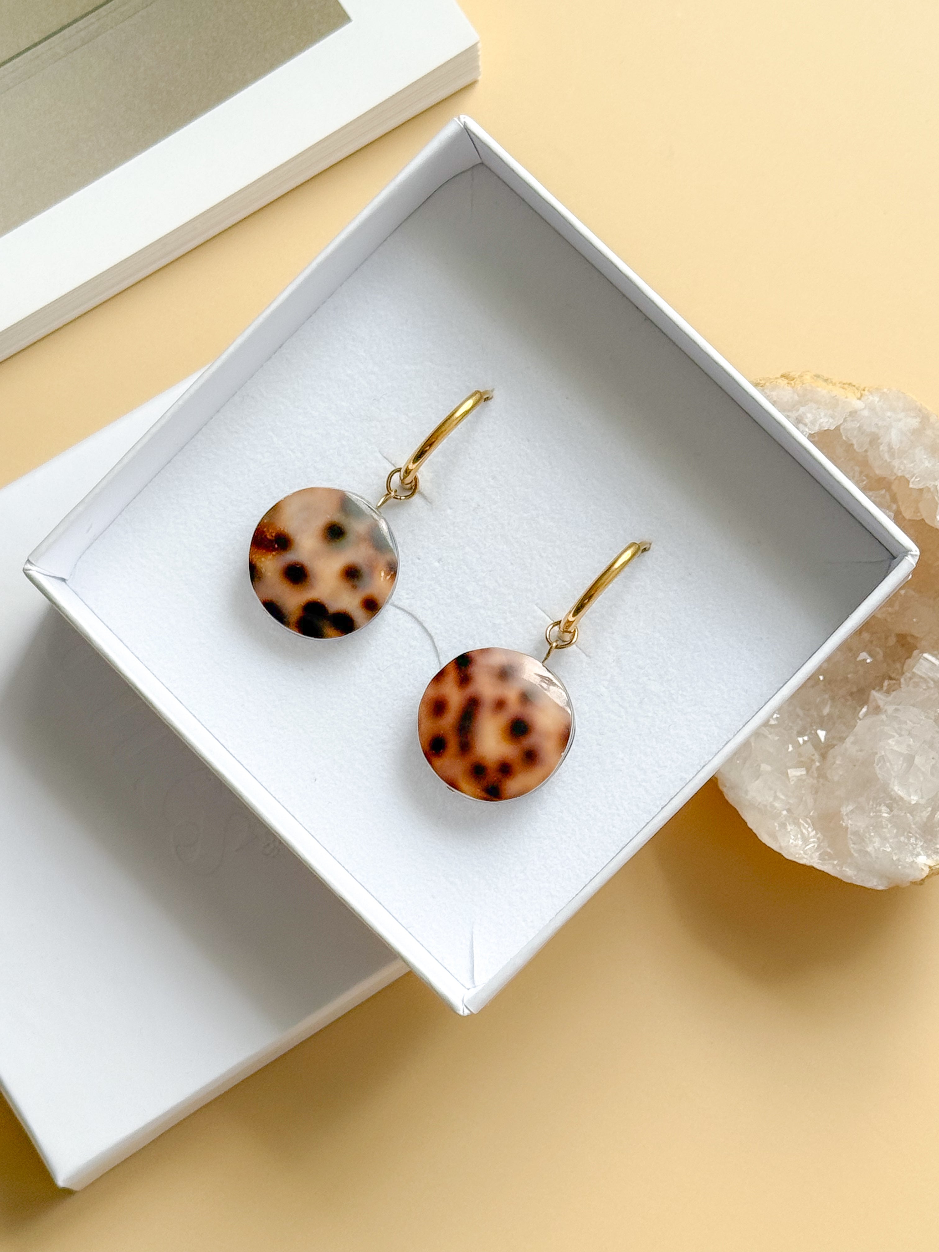 Boucles interchangeables NOÉMIE étoiles de mer - Féminité, douceur, équilibre